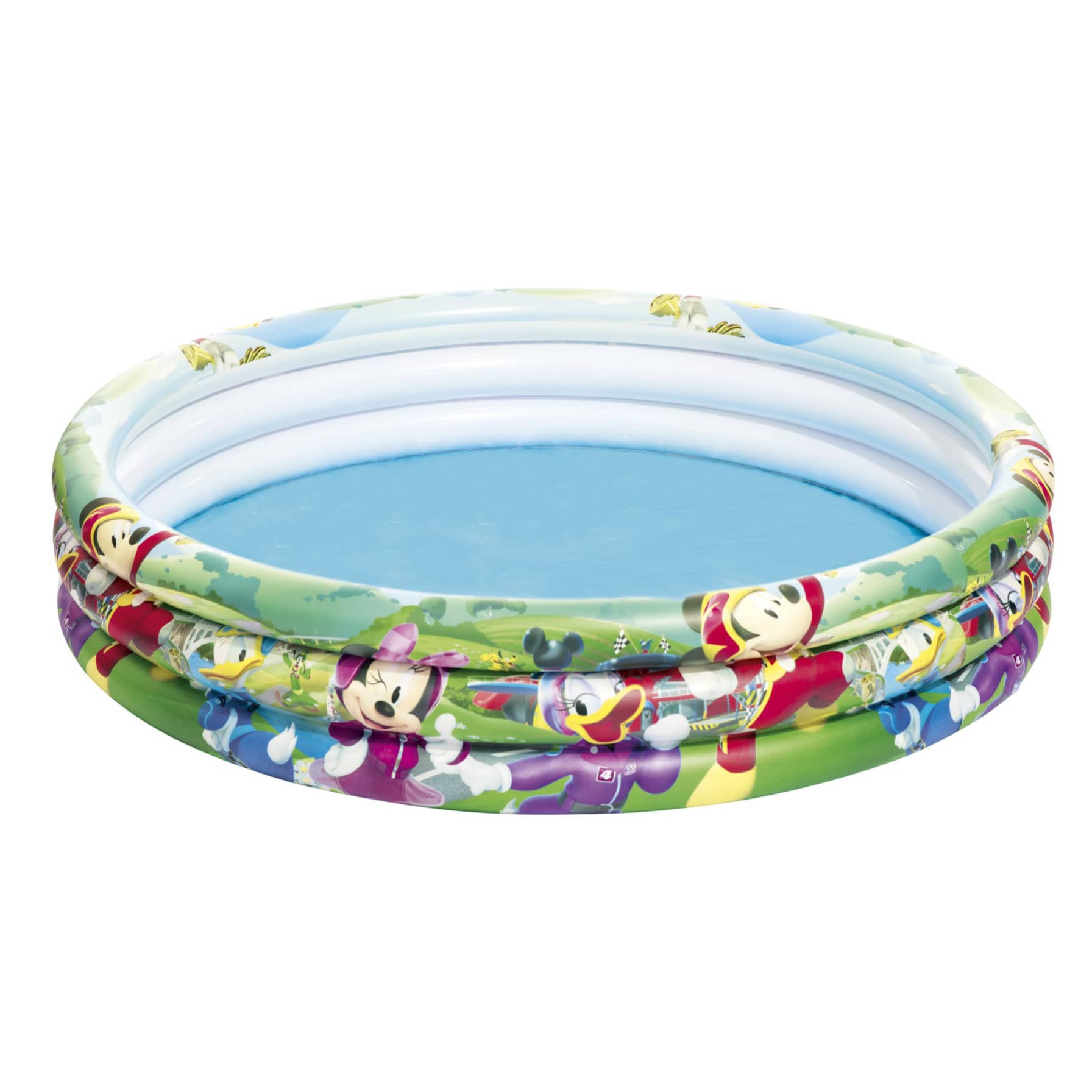 Bestway 3-Ring Mickey Inflatable Pool (122 x 122 x 25 cm)