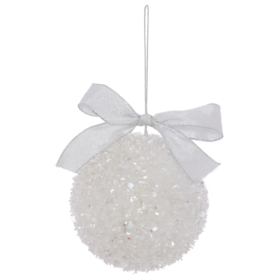 Christmas Ornament Dahlia Snow (Pink)