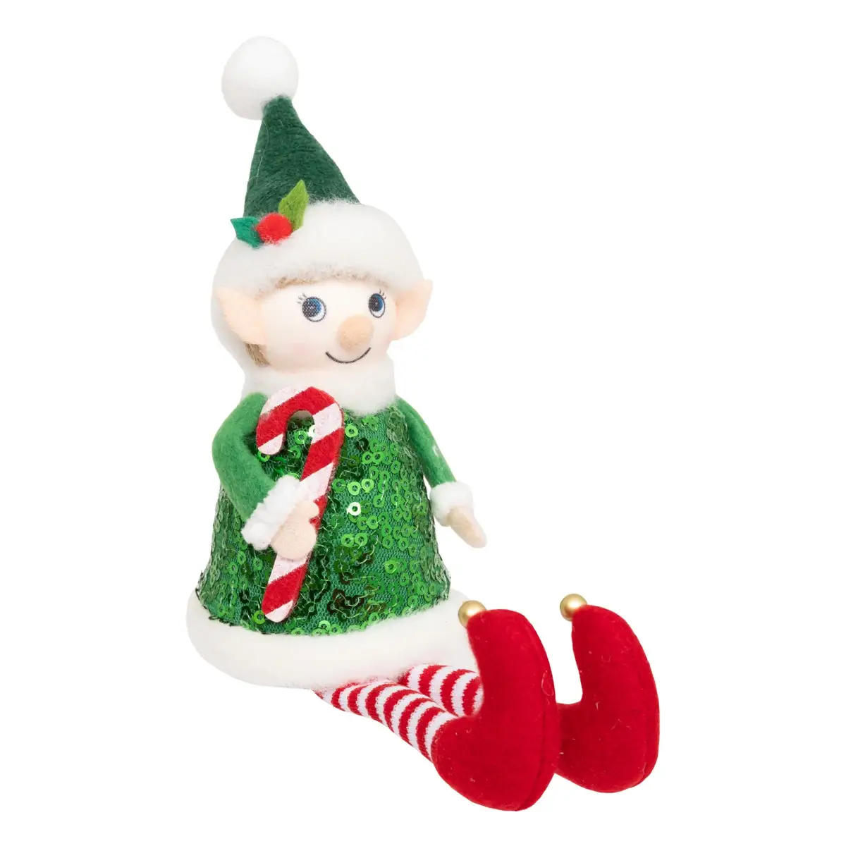 Sitting Elves (Assorted, H. 21 cm)