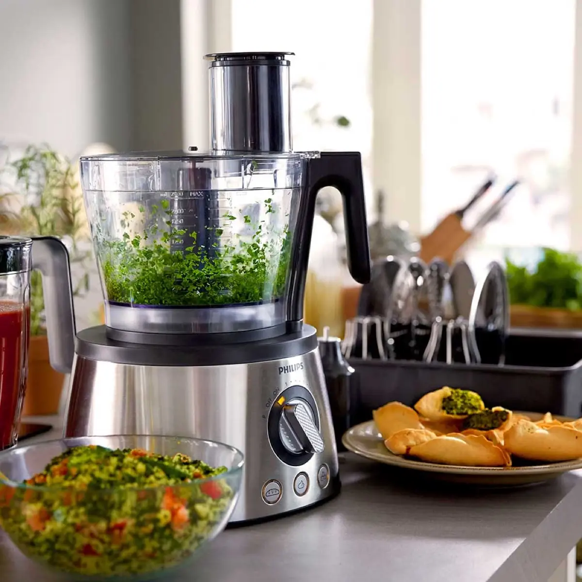 Philips 7000 Series Food Processor, HR7778/01 (1300 W, 3.4 L)
