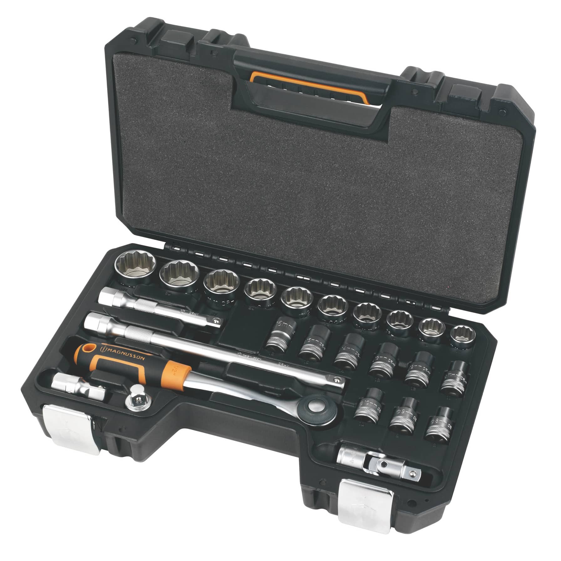 Shop Magnusson Standard Socket Set, MT80 (25 Pc.) Online | ACE Qatar