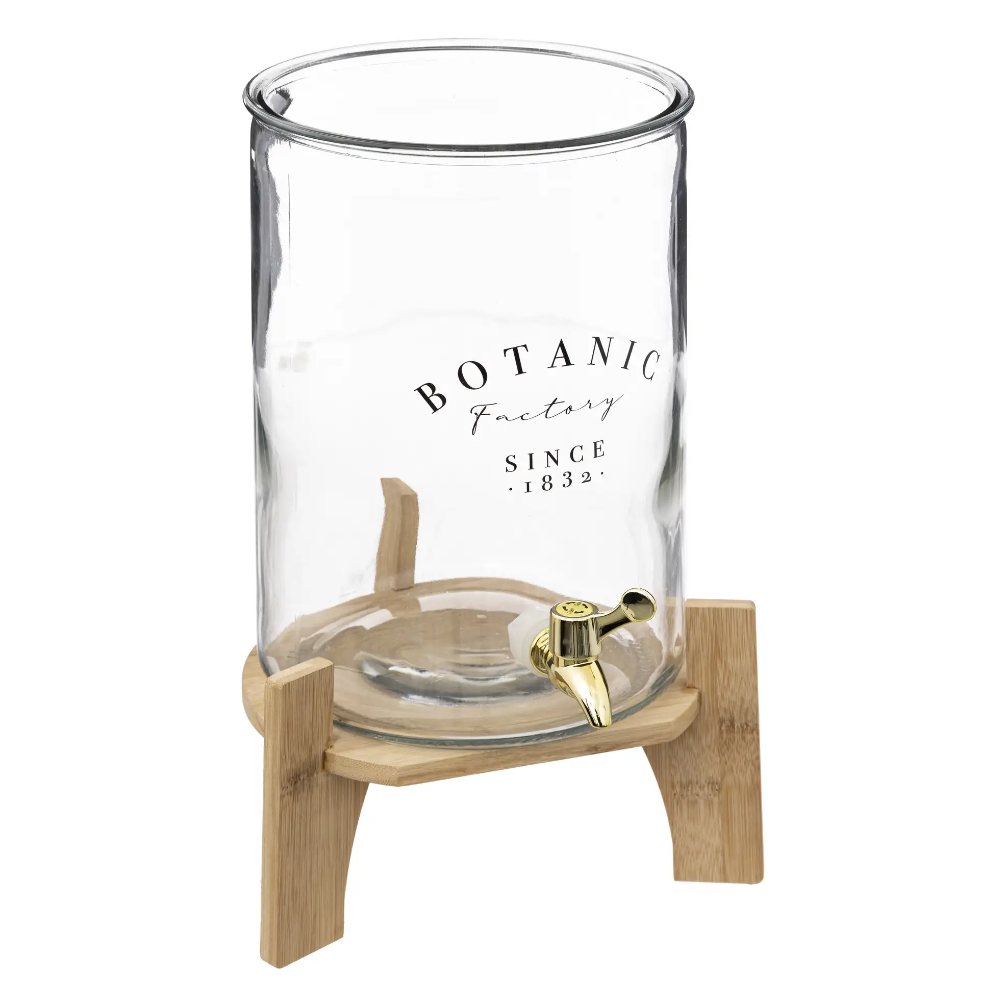 SG Botanic Factory Glass & Bamboo Dispenser (8 L)