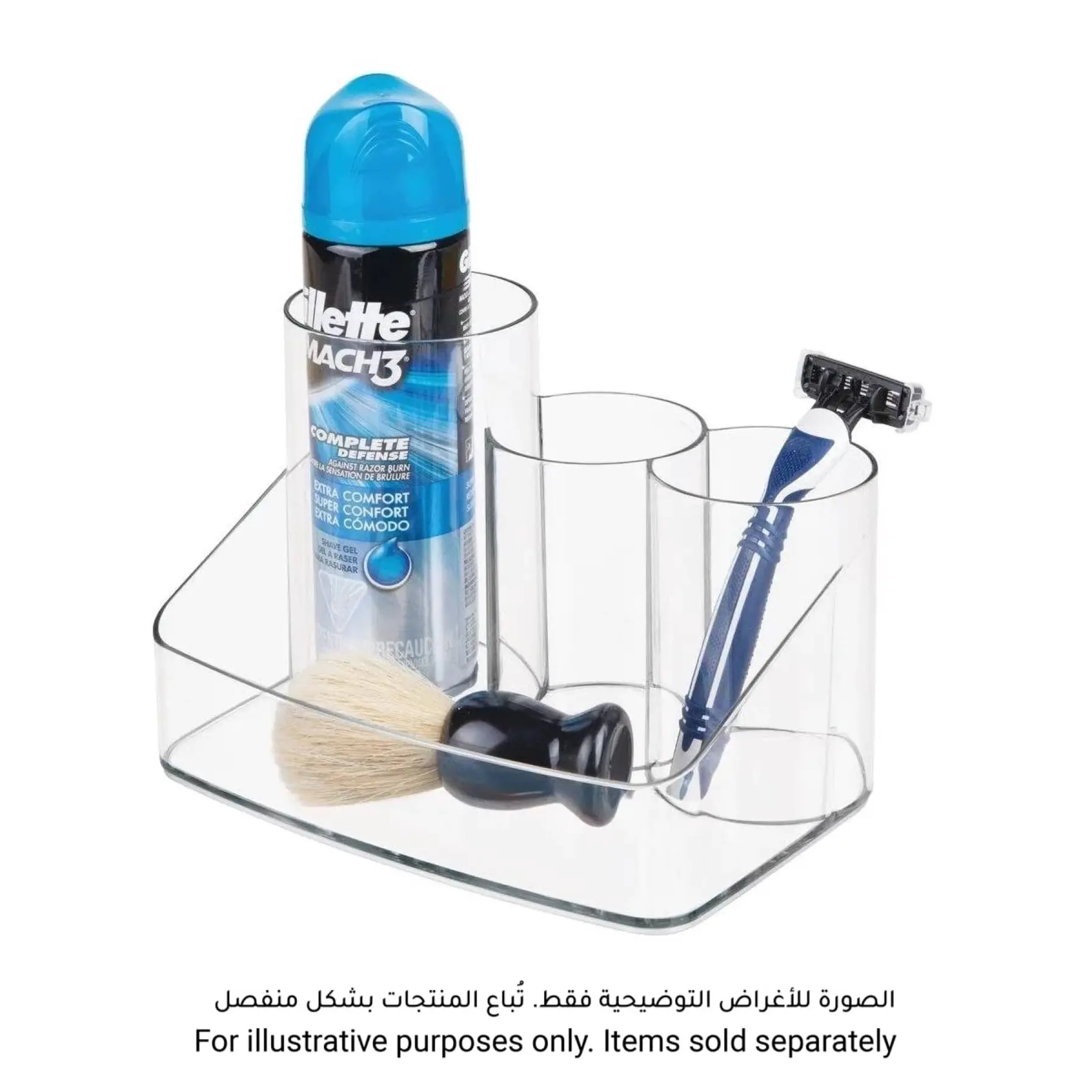 iDesign Clarity Hair Accessory Organizer (19.81 x 14.22 x 13.72 cm)