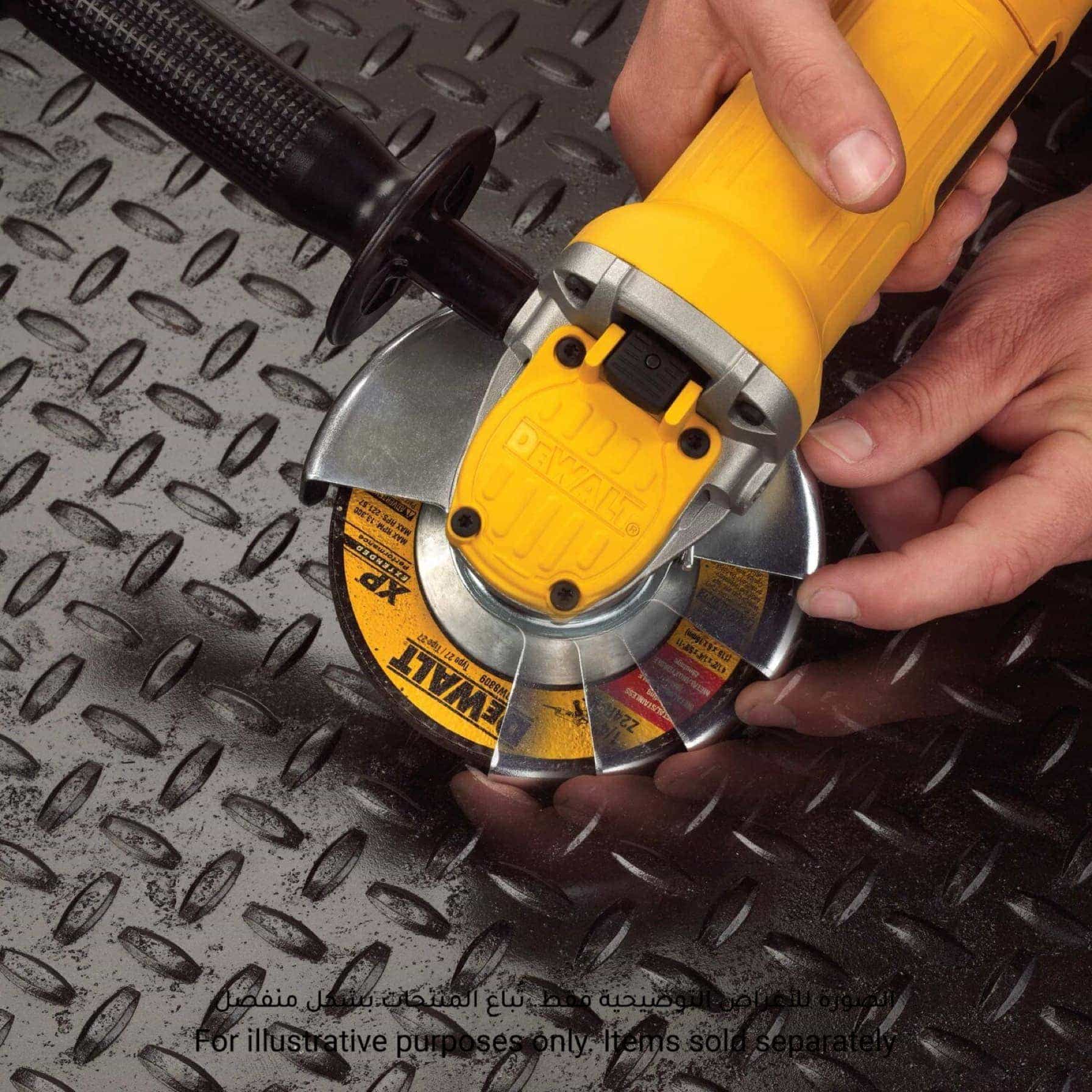 Dewalt Corded Paddle Switch Angle Grinder, DWE4120-B5 (900 W, 11.5 cm)