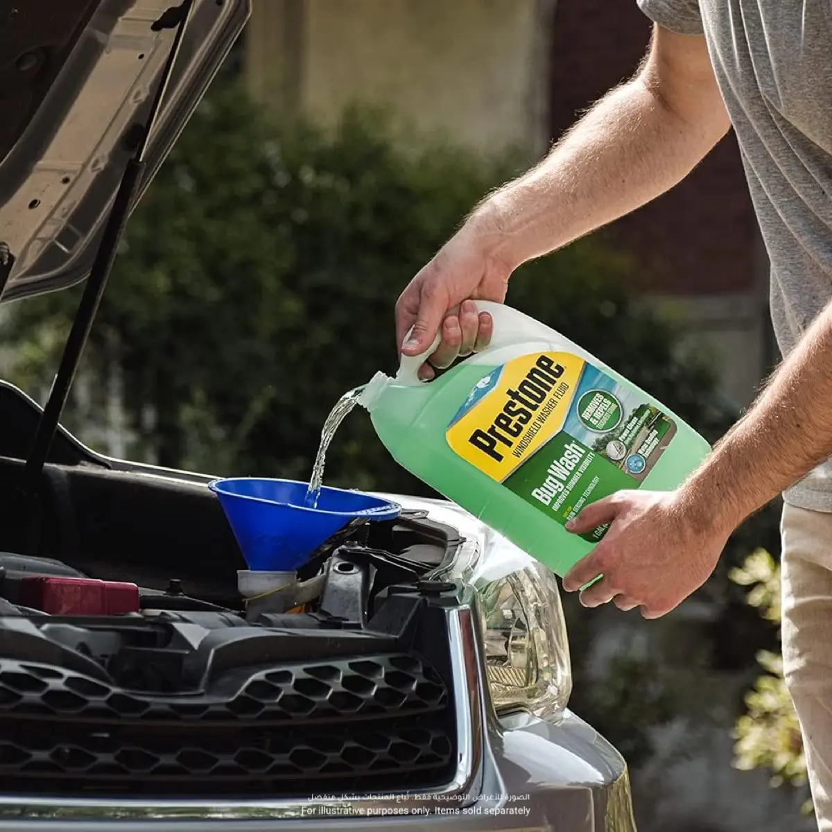 Prestone Bug Wash Windshield Washer Fluid (3.78 L)