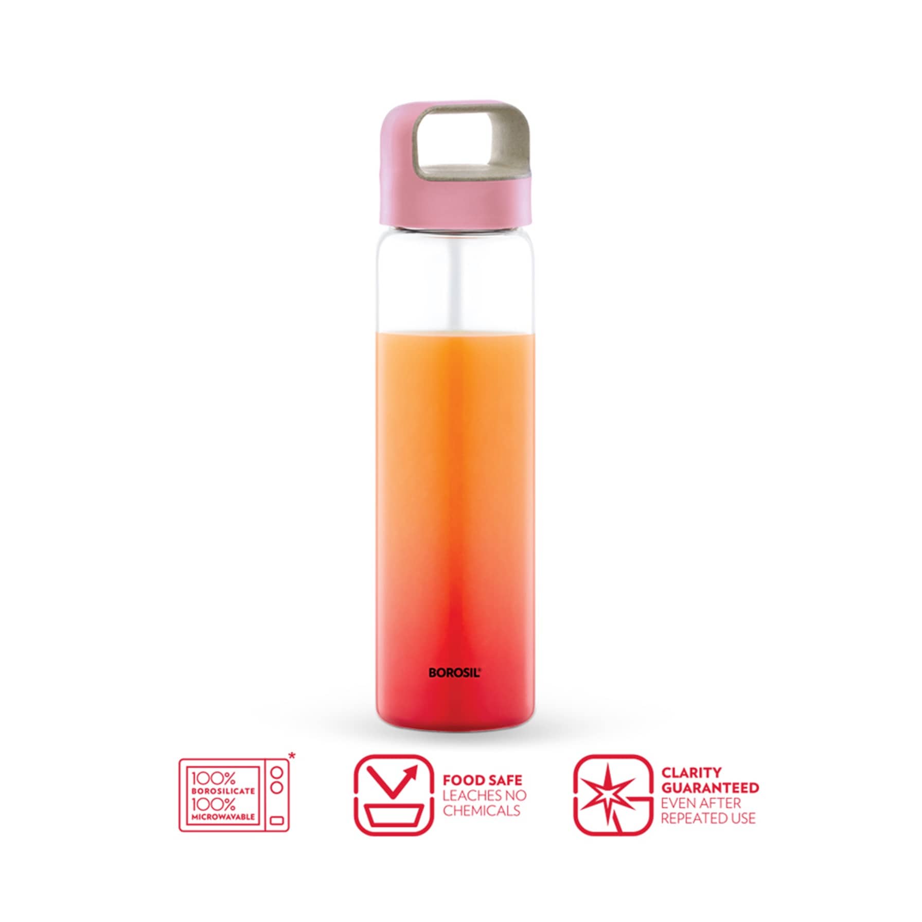 Borosil Neo Borosilicate Glass Bottle (750 ml)