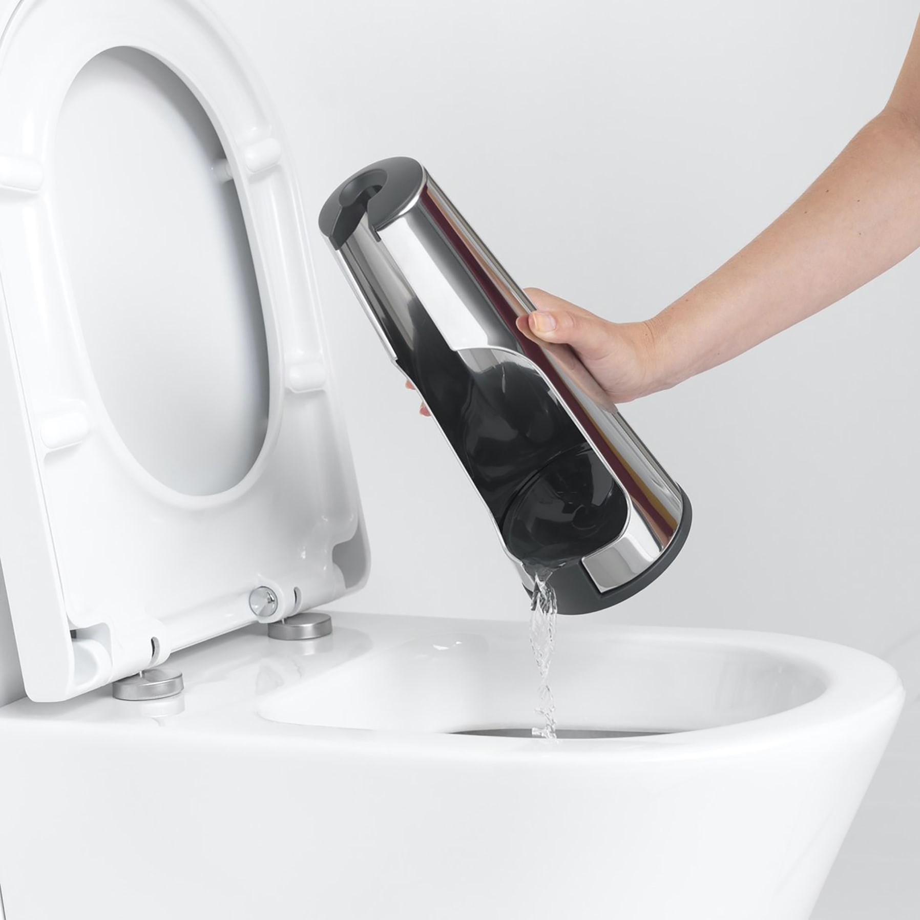 Brabantia Toilet Brush & Holder (12 x 12 x 42 cm)