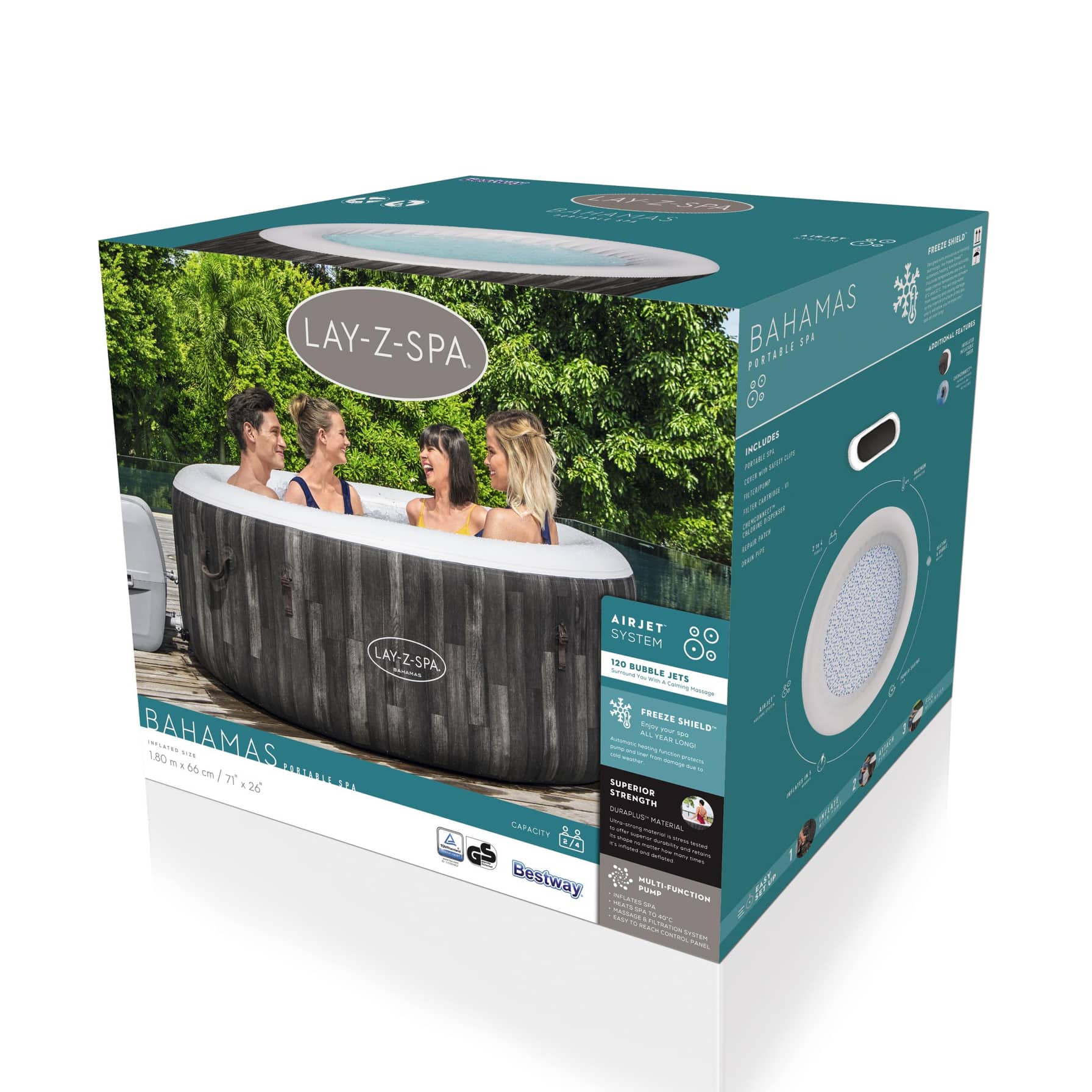 Bestway Airjet Spa, Bahamas (180 x 66 cm)
