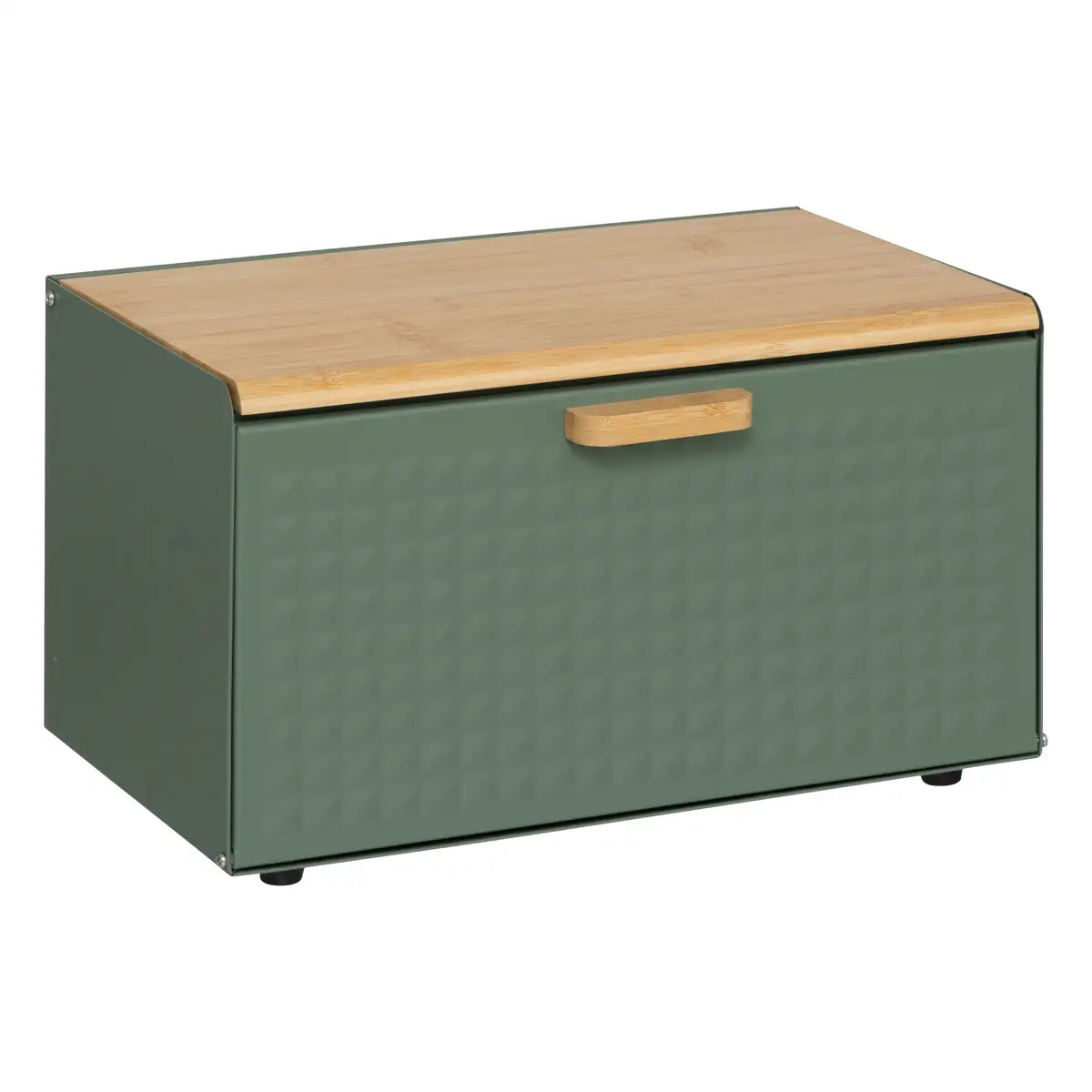 5Five Sensia Bambo and Metal Bread Box (Assorted Colors, 35.5 x 20.8 x 23.5 cm)