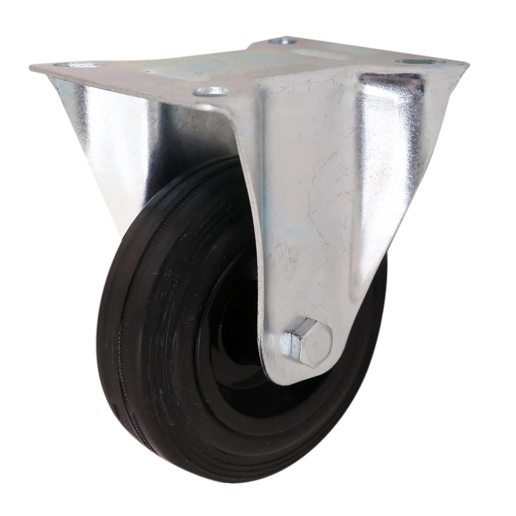 Unbraked Heavy Duty Fixed Castor, WC44 (100 mm, 75 kg)