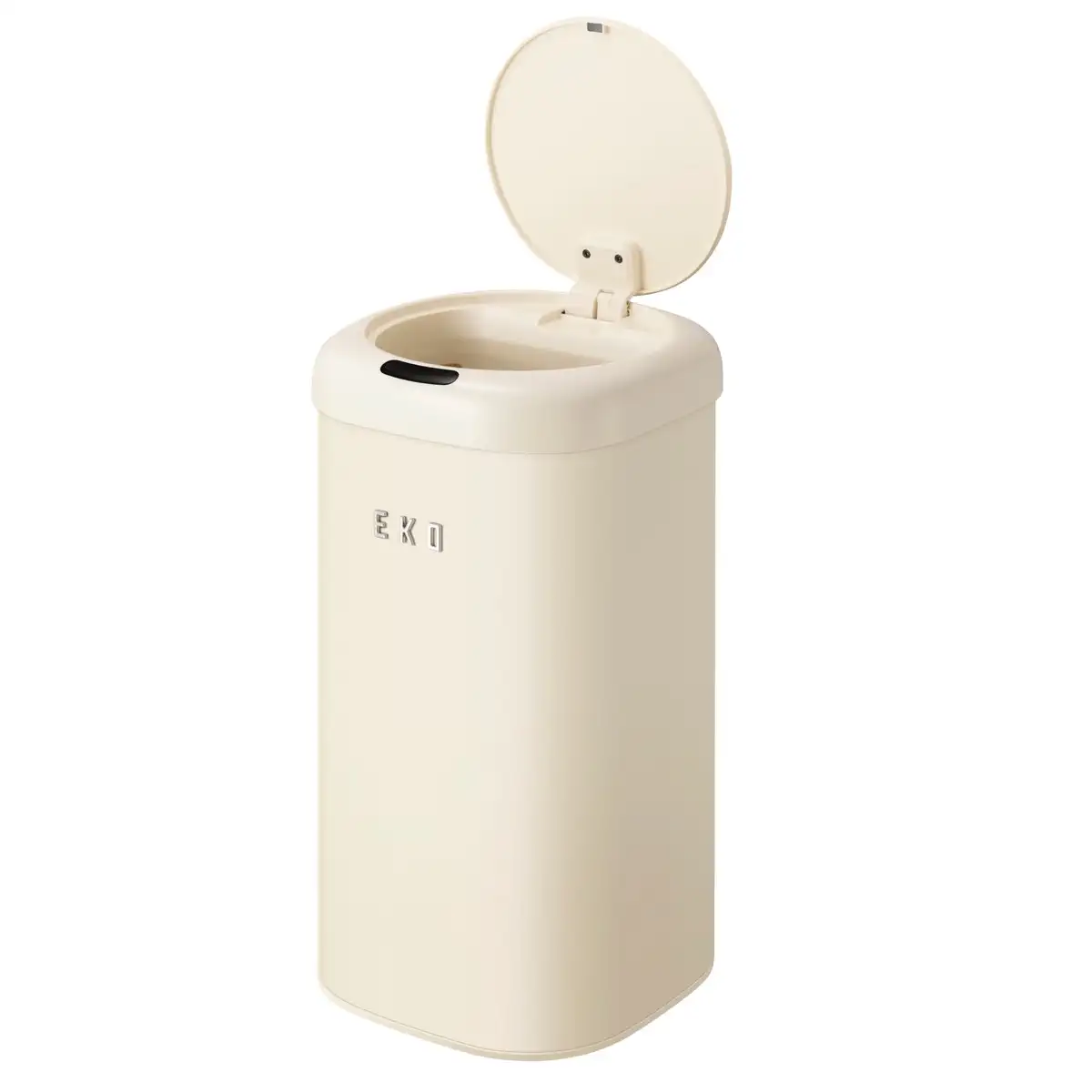 Eko Vintage Stainless Steel Sensor Bin (Cream, 12 L)