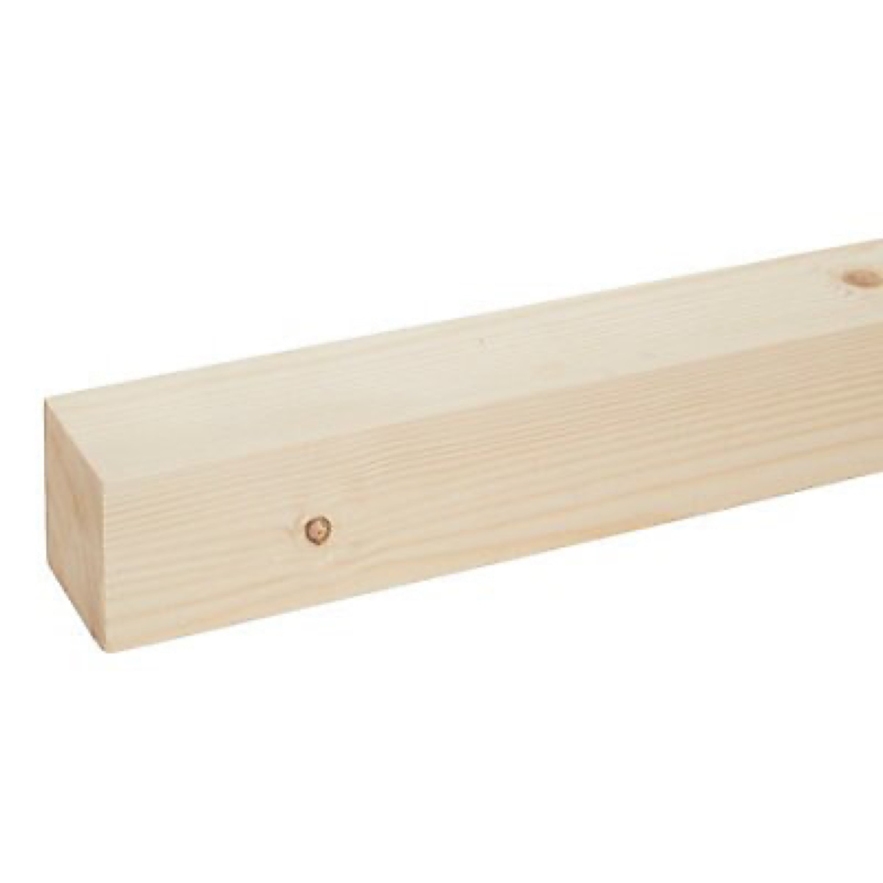 Metsa Wood Whitewood Spruce Planed Softwood Timber (6.9 x 7 x 240 cm)