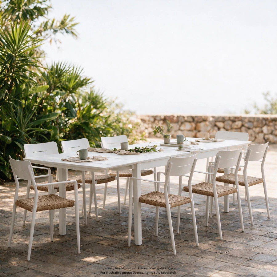 Coastline Aluminum Dining Chair (56 x 56 x 86 cm)