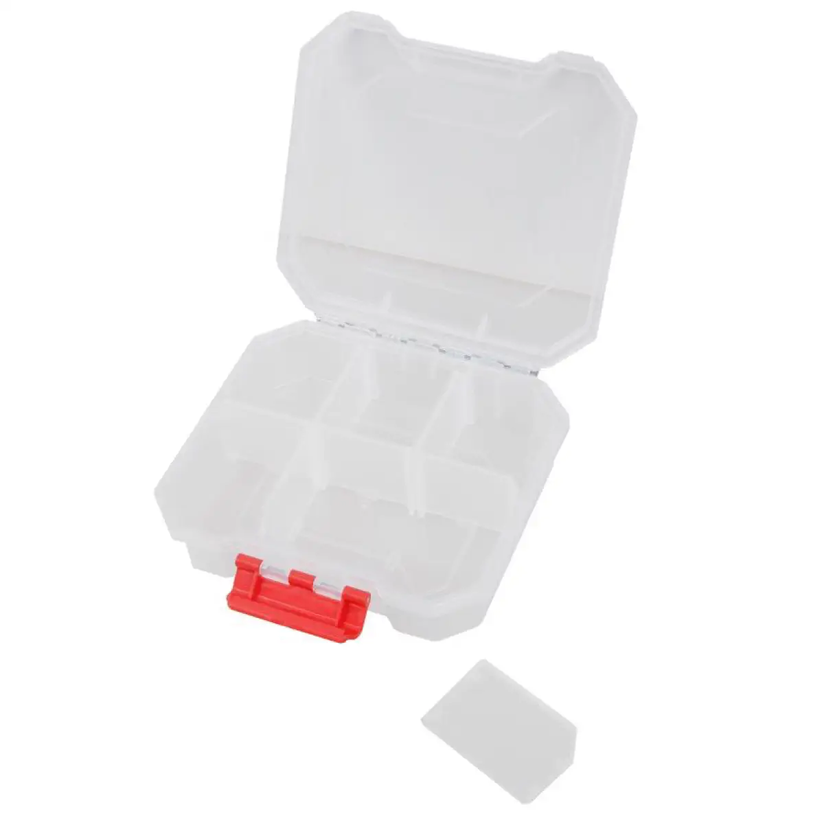 Ace 6-Compartment Plastic Storage Bin (18 x 16.5 x 5.2 cm)