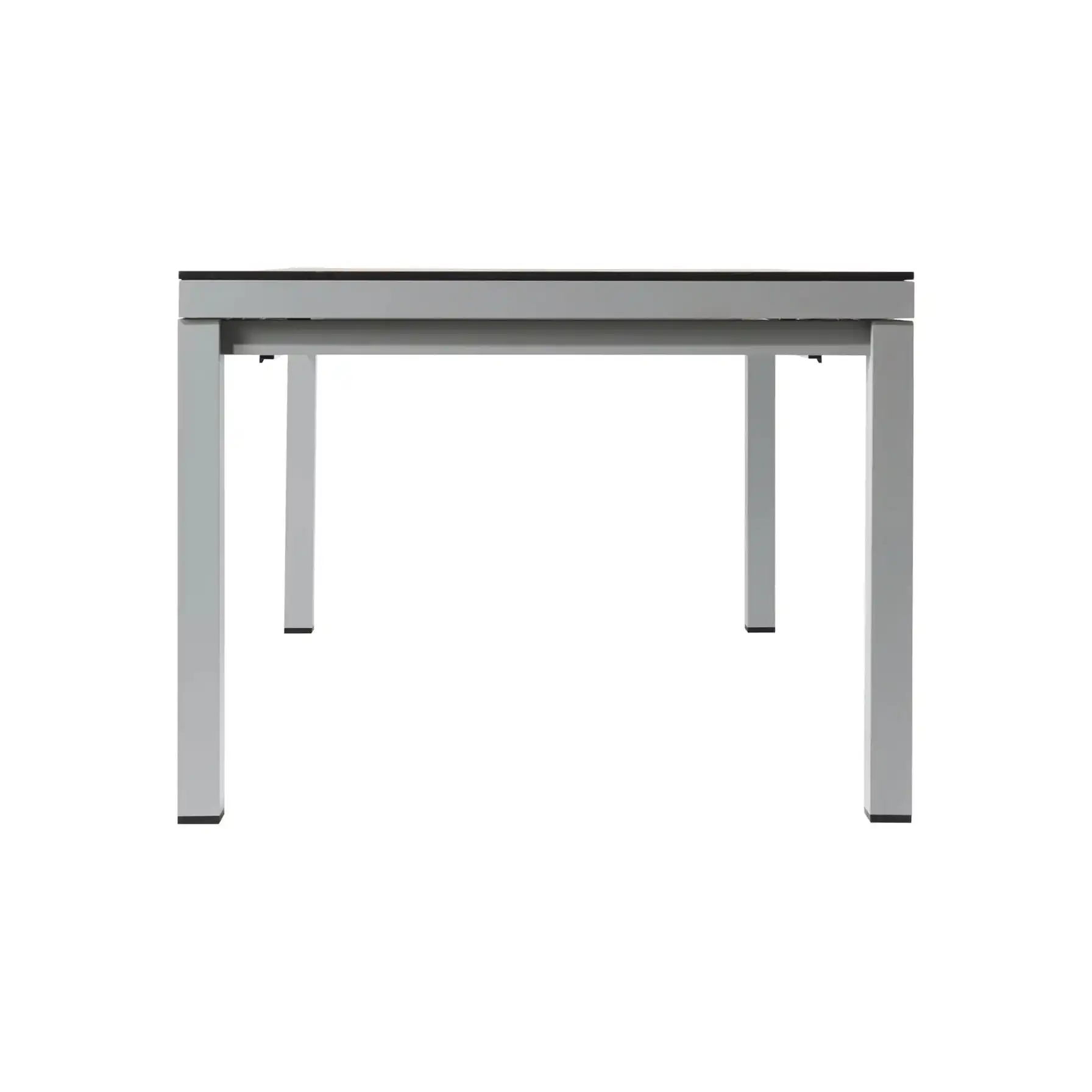 GoodHome Brusnik Aluminum Outdoor Dining Table (100 x 240 x 75 cm)