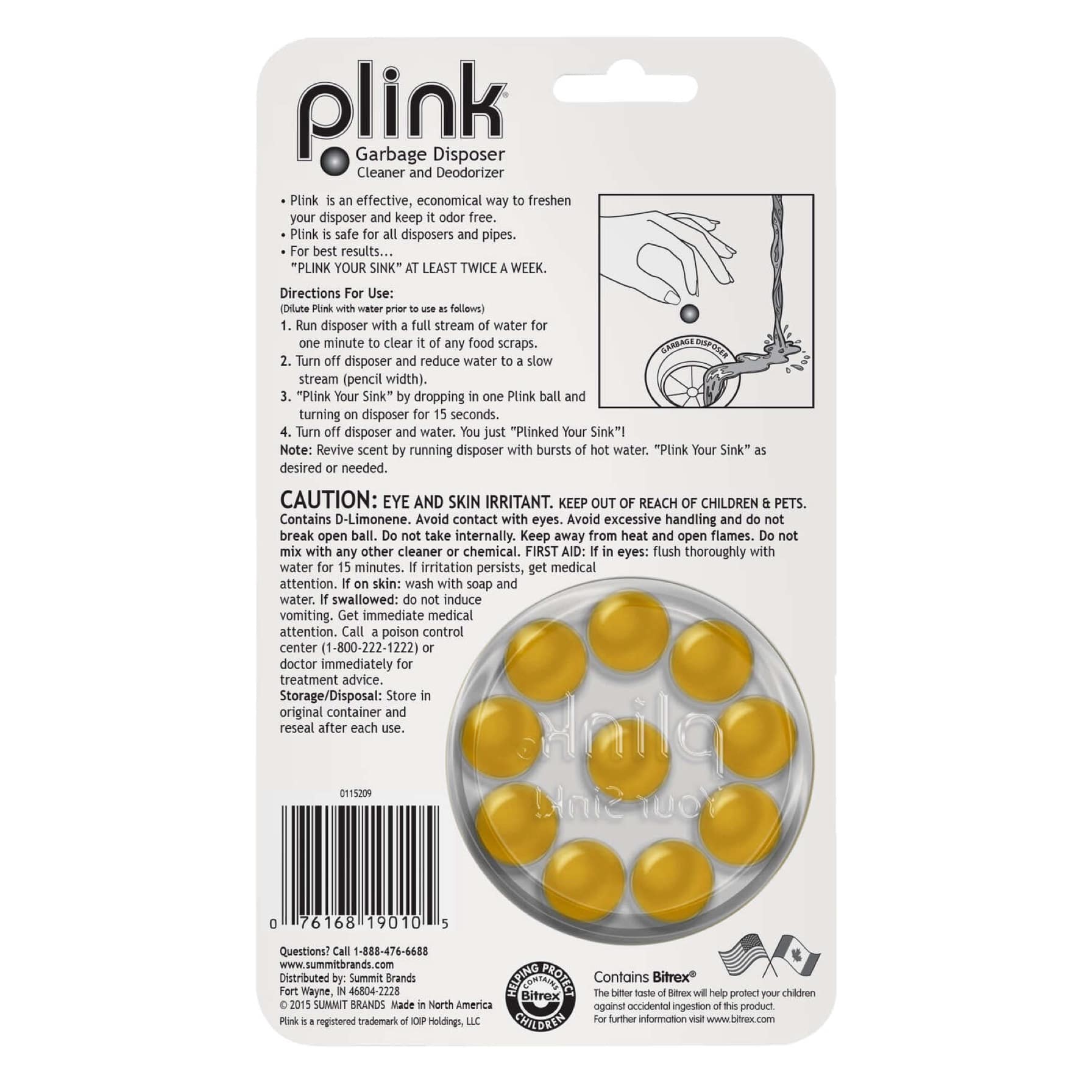 Plink Disposer Freshener Pack (6 Pc.)