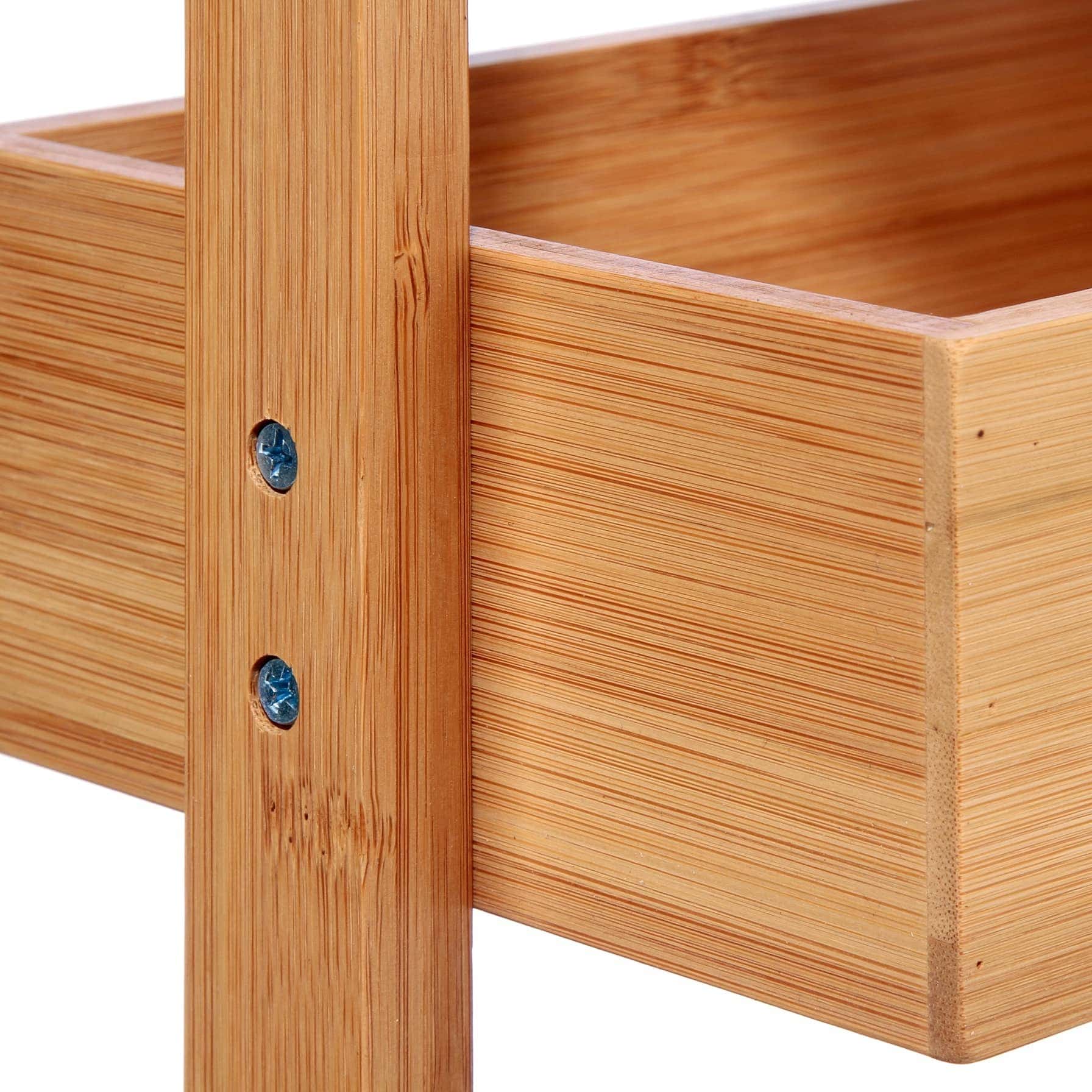 5Five Zen Bamboo 4-Tier Caddy (28 x 16 x 88 cm)