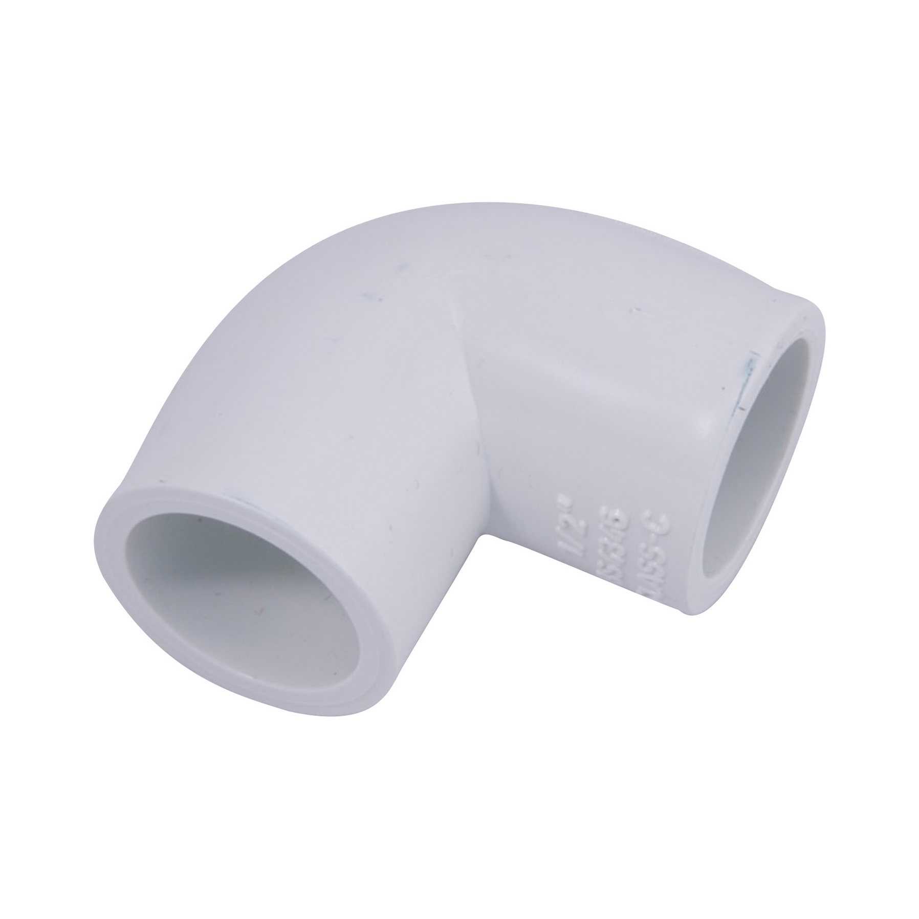 كوع سباكة من بولي كلوريد الفينيل PVC (12.7 ملم × 90°)