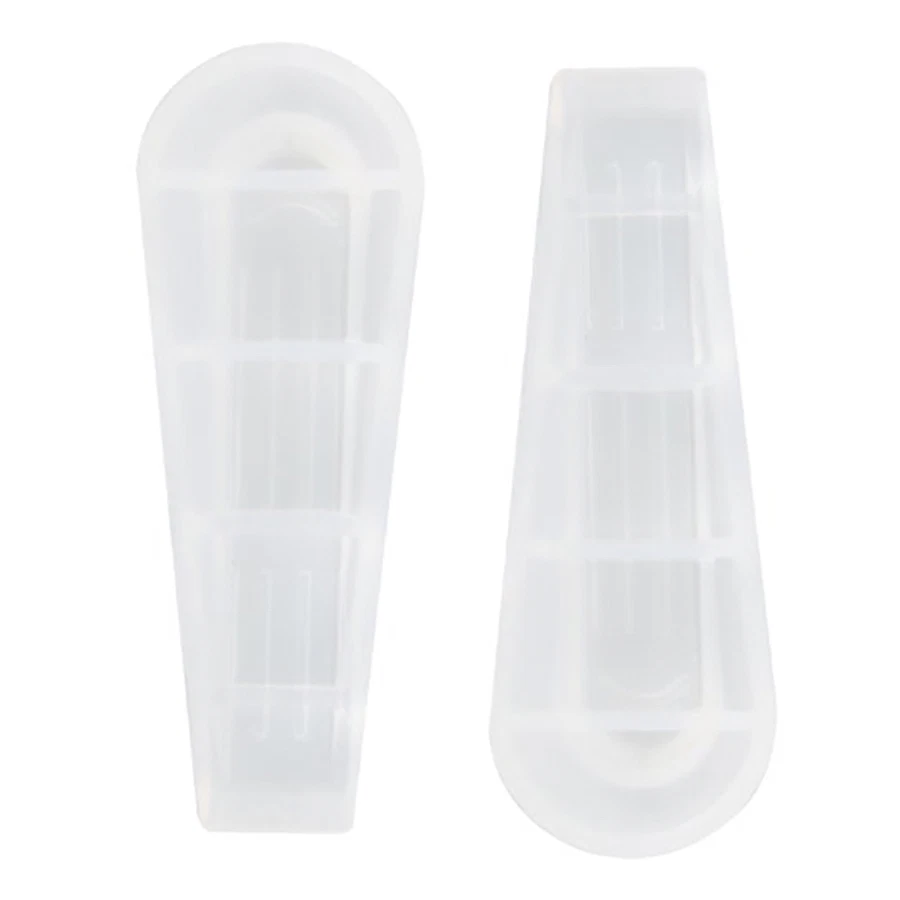 Ace Rubber Door Stop Wedge Pack (Clear, 10 cm, 2 Pc.)