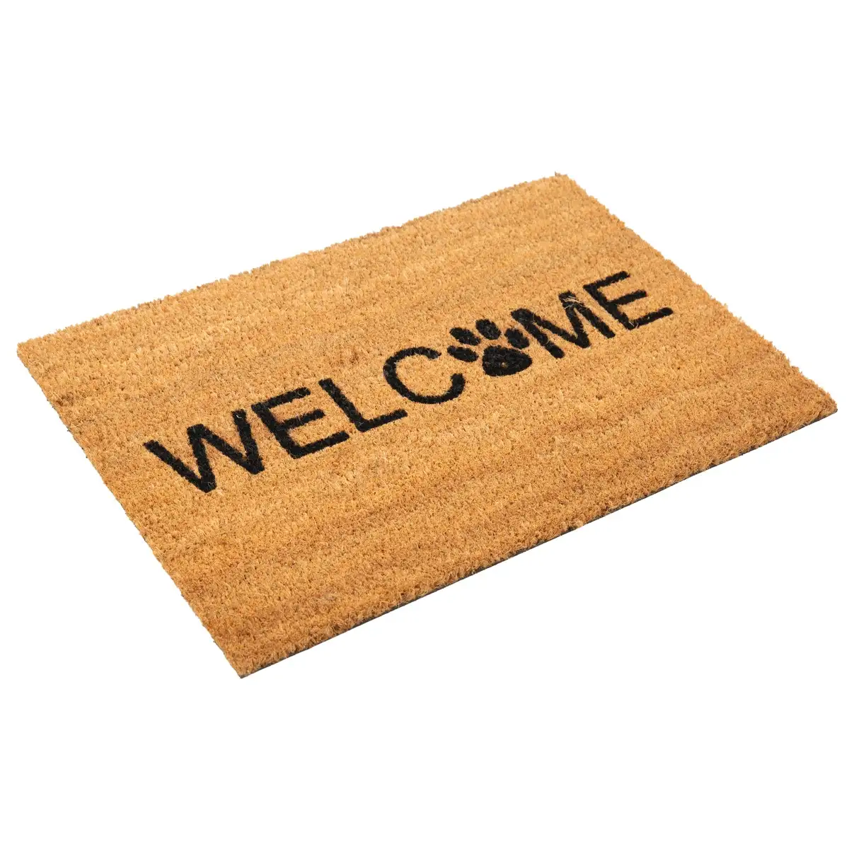 Floor Gardens Coir Mat W/Welcom Paw Print (60 x 40 cm)