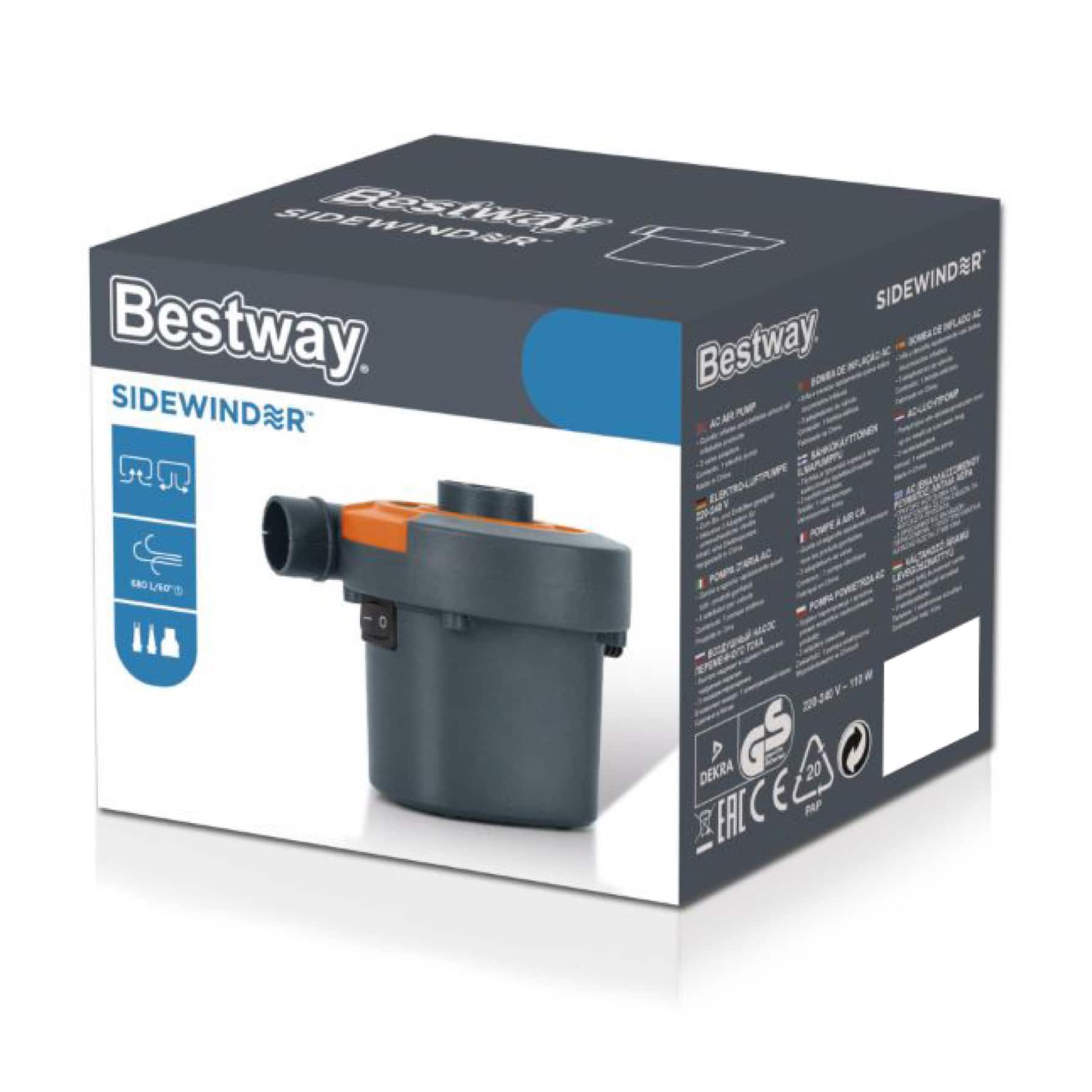 Bestway Sidewinder AC Air Pump (Black)