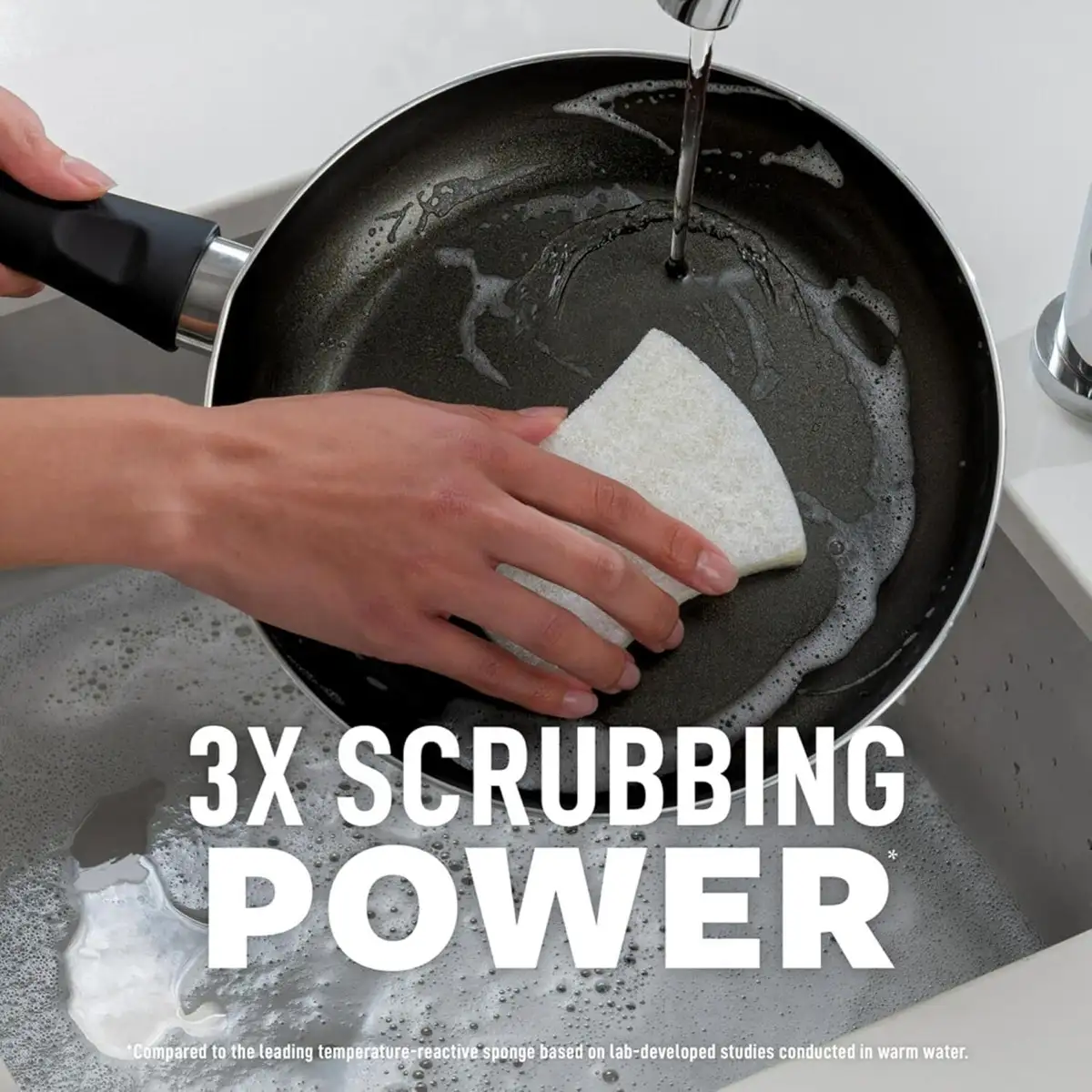 Scotch Brite Greener Clean Non Scratch Scrub (3 Pc., White)