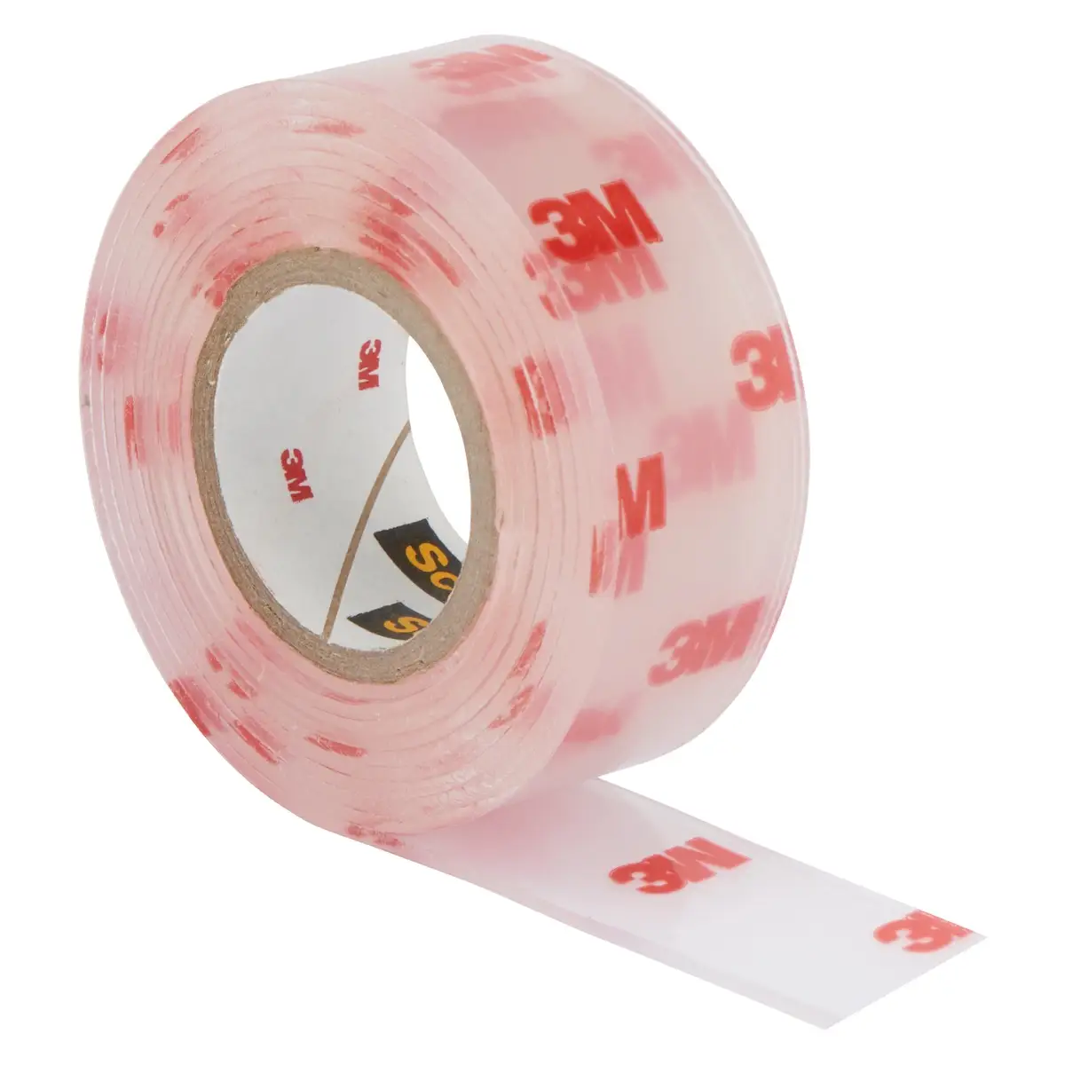 3M Scotch Permanent Heavy-Duty Mounting Tape (2.5 x 152.4 cm, Clear)