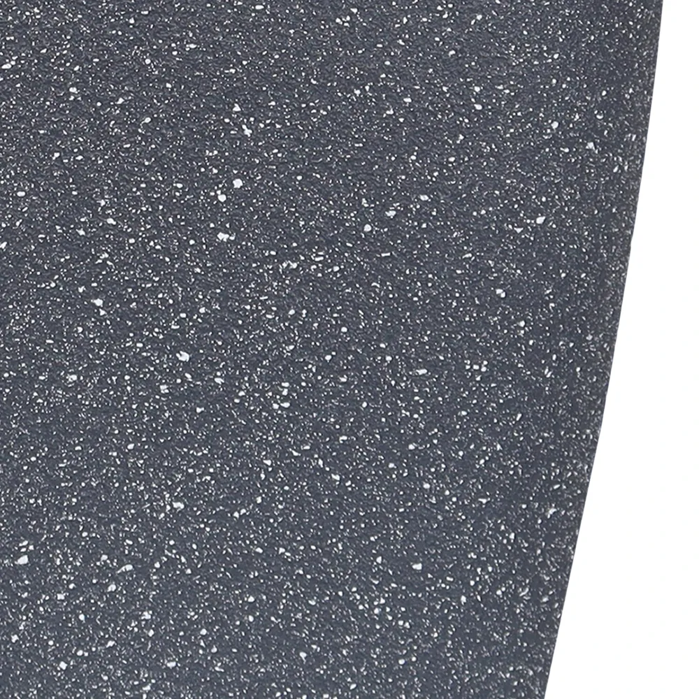 Verve Rough Square Plastic Pot (26 cm, Grey)