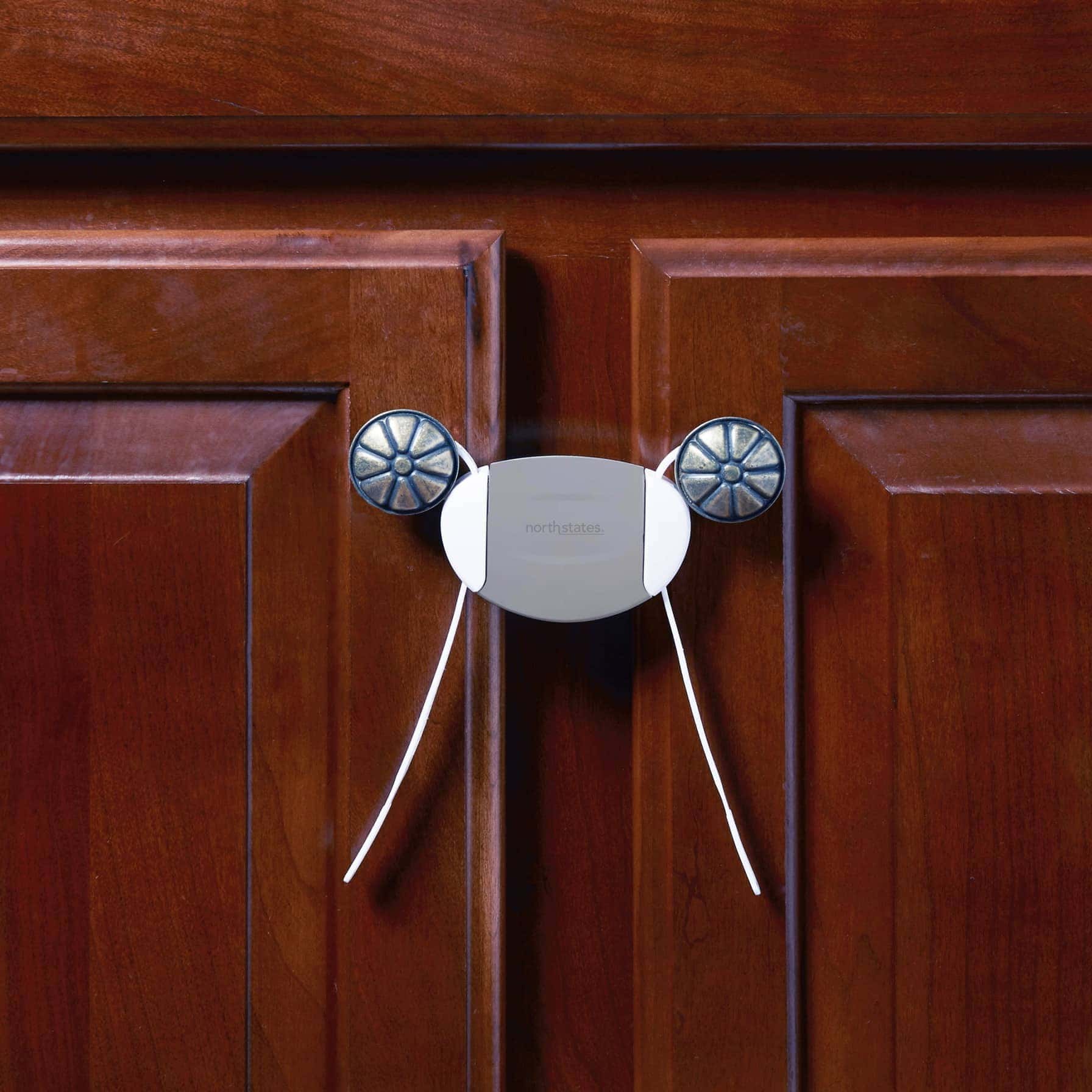 North States Toddleroo Plastic Cabinet Flexible Lock