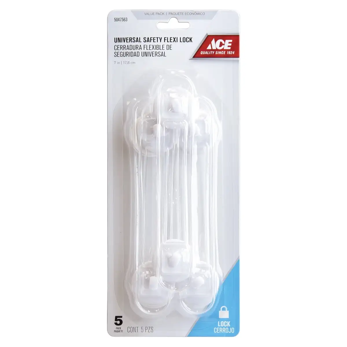 ACE Universal Safety Flexi Lock Pack (16 cm, 5 Pc.)