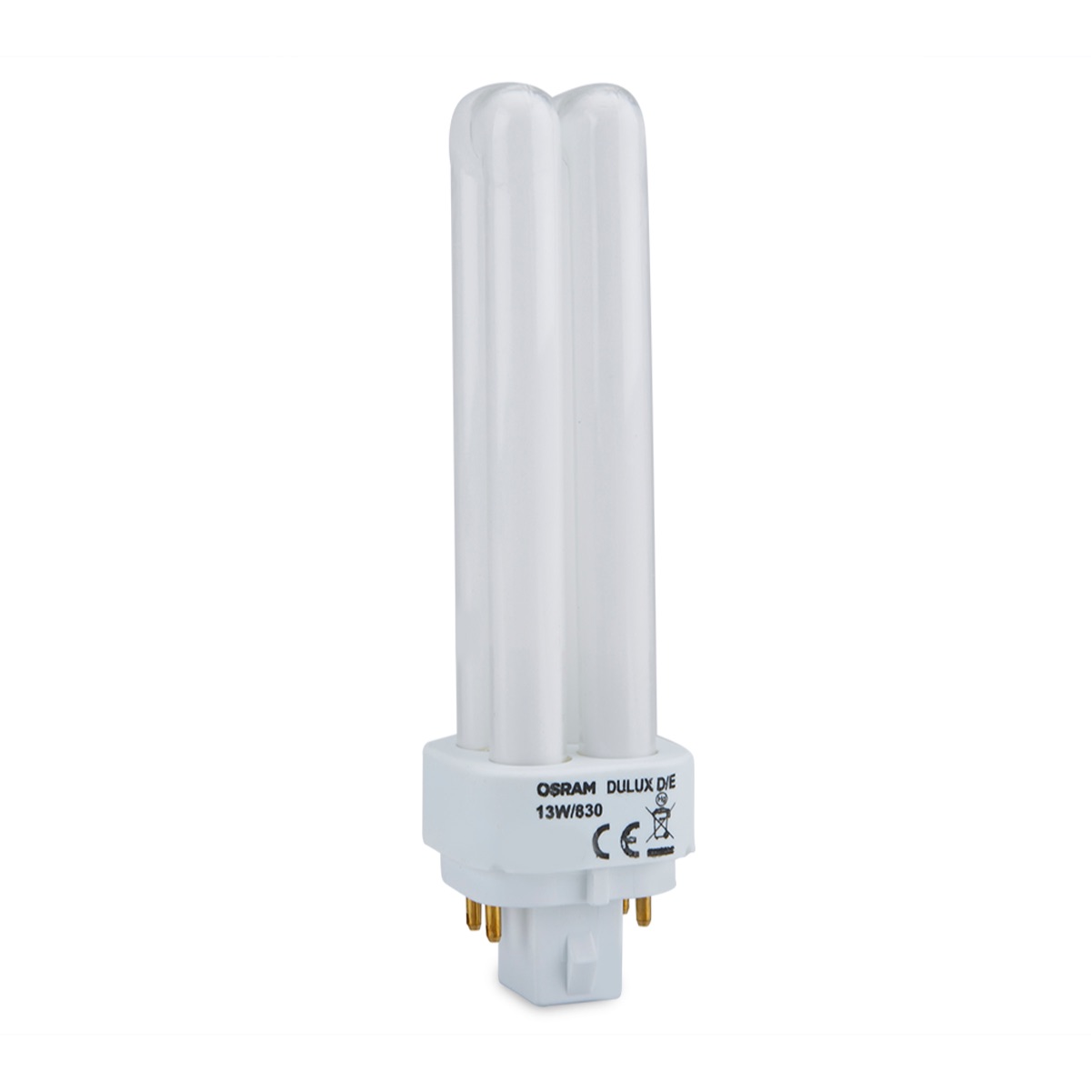 Osram G24q-1 CFL Bulb (13 W, Warm White)
