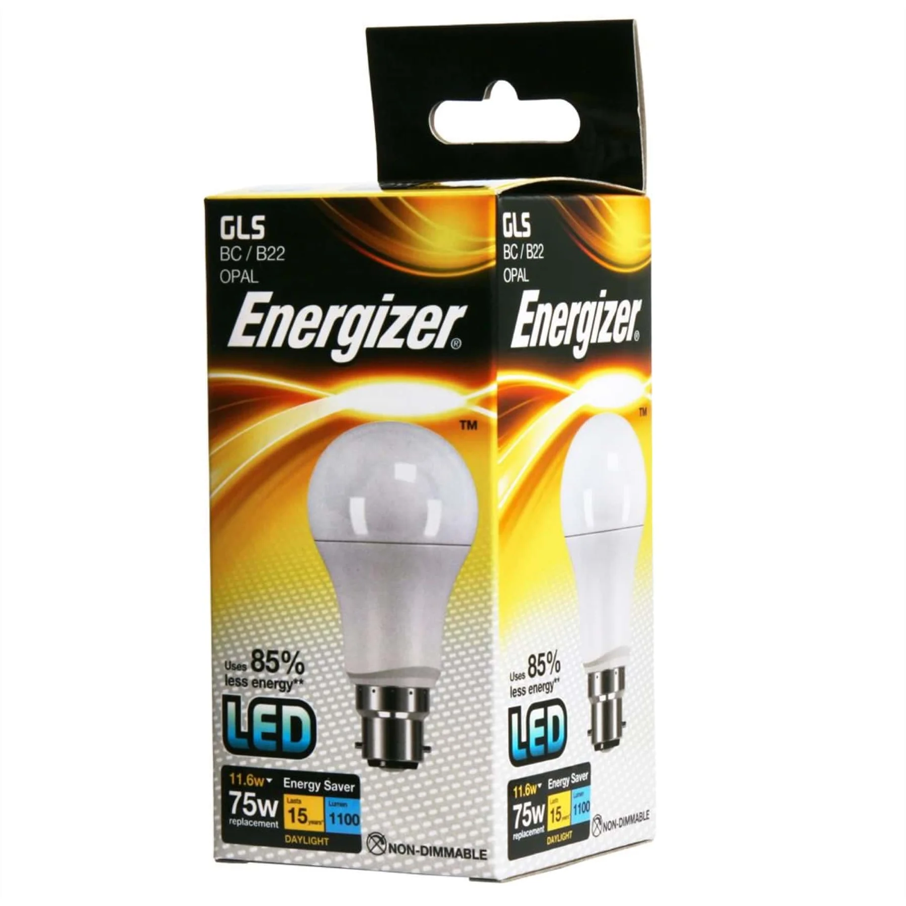Energizer B22 LED GLS Light Bulb (11.6 W, Daylight)