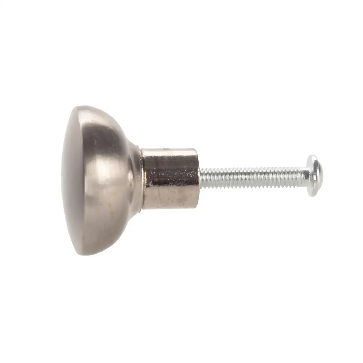 Mkats Flat Stainless Steel Drawer Knob (2.5 cm)