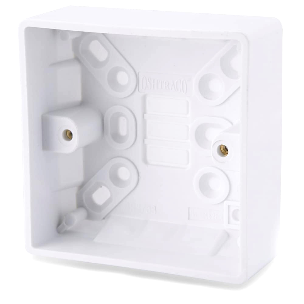 Oshtraco Surface PVC Box (7.6 x 7.6 cm)