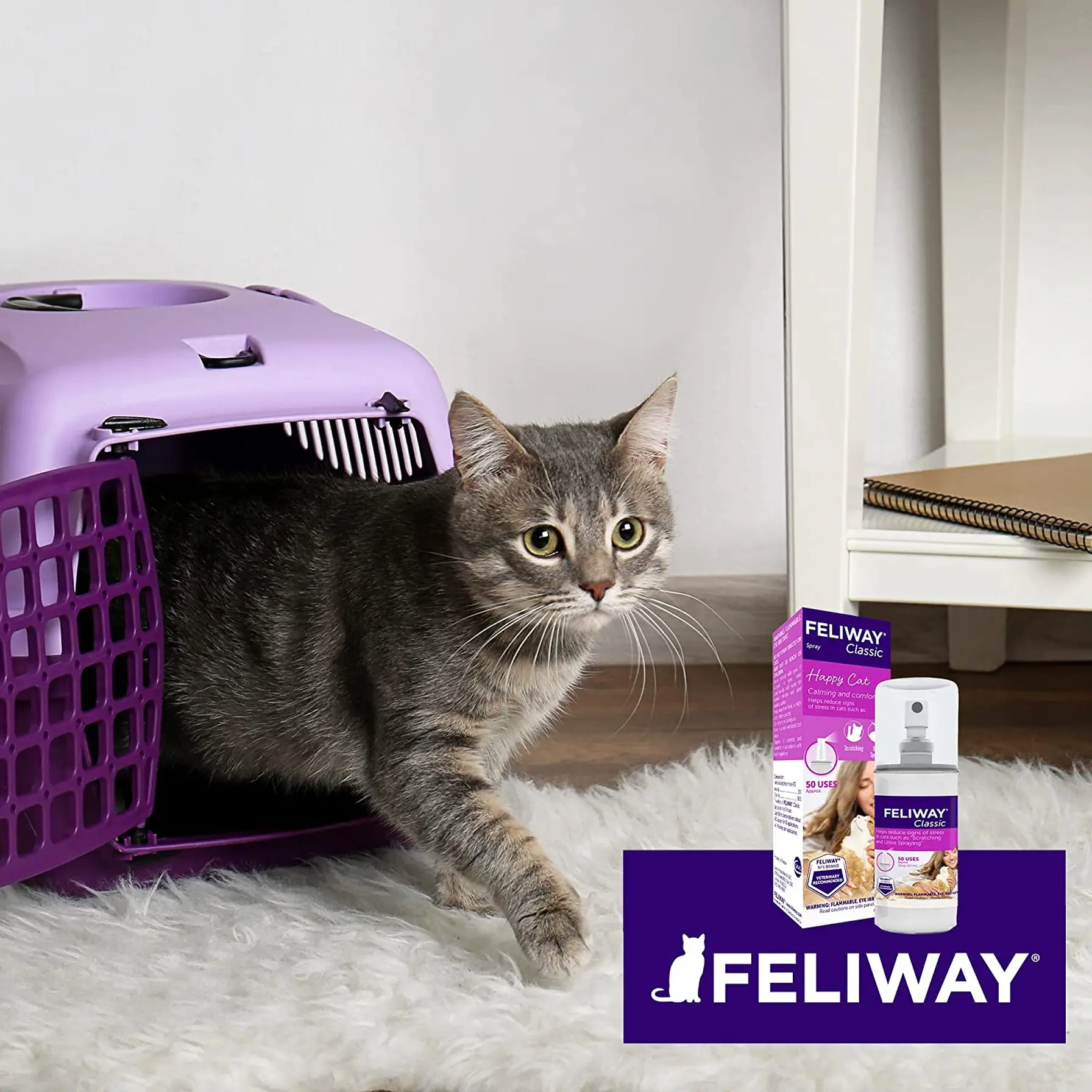 Feliway Classic Cat Calming Spray (60 ml)