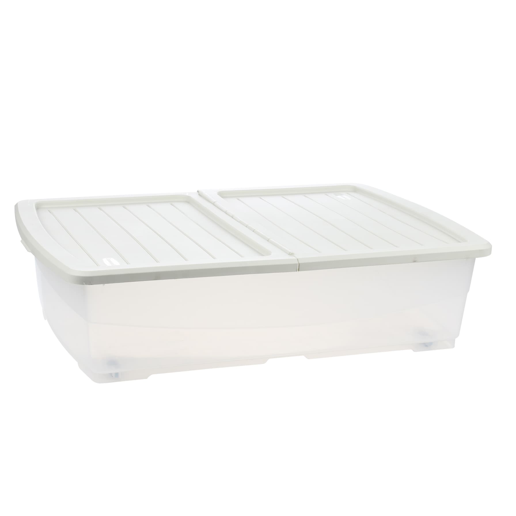 Cosmoplast Plastic Under Bed Storage Box (45 L, 70 x 50 x 18 cm )