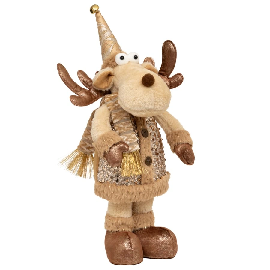 Gold Standing Character (Assorted, L 18 x W 9 x H 50 cm)