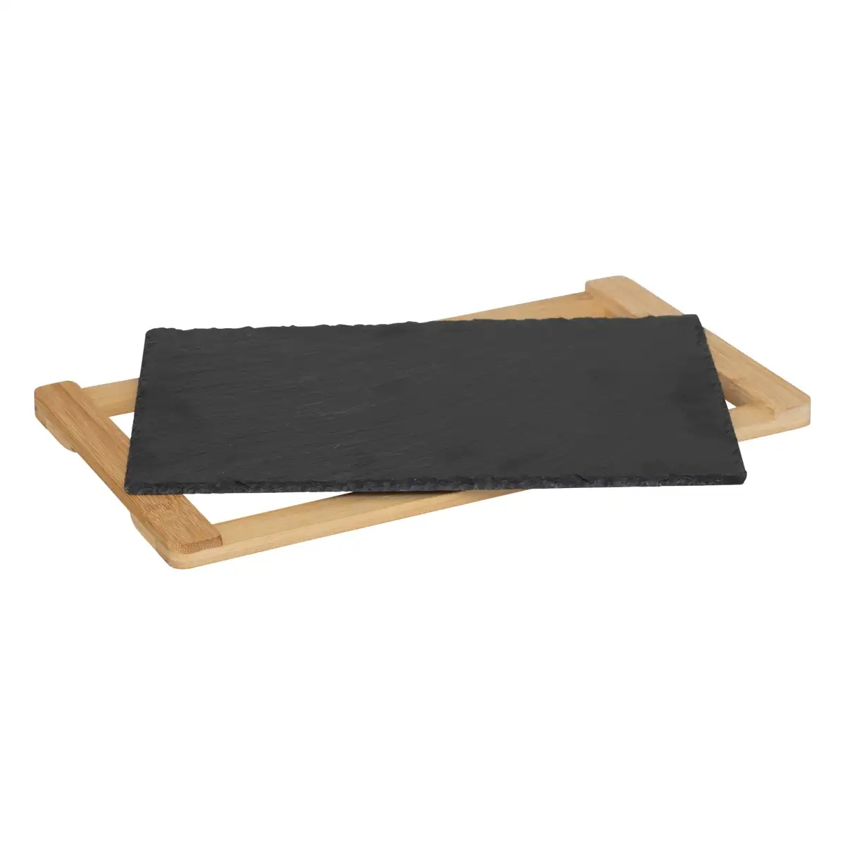 SG Rio Bamboo Slate Plate (L. 35 x D. 20 x H. 1.5 cm)