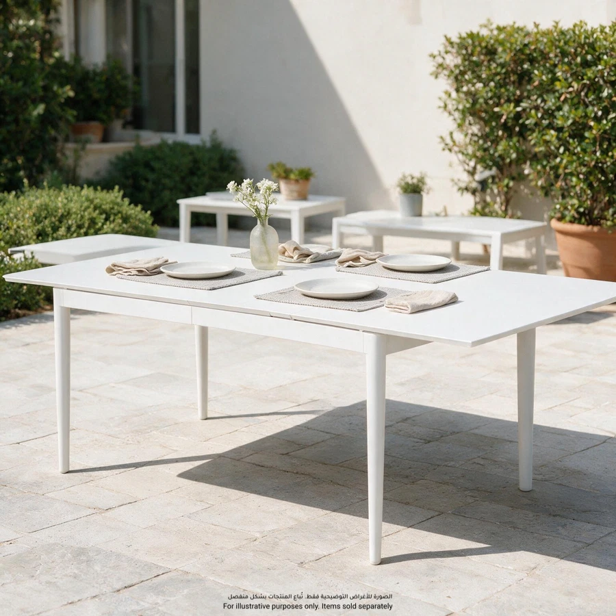 Coastline Aluminum Dining Table (200 - 300 cm)