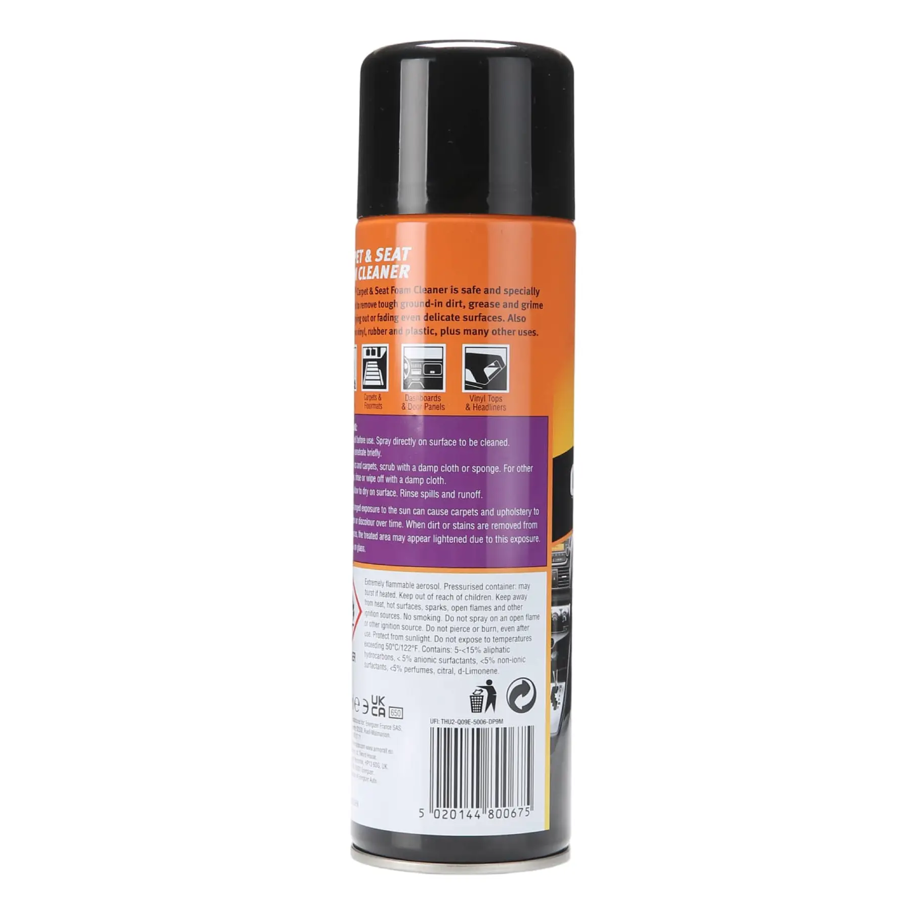 Armor All Carpet & Seat Foam Cleaner (500 ml)