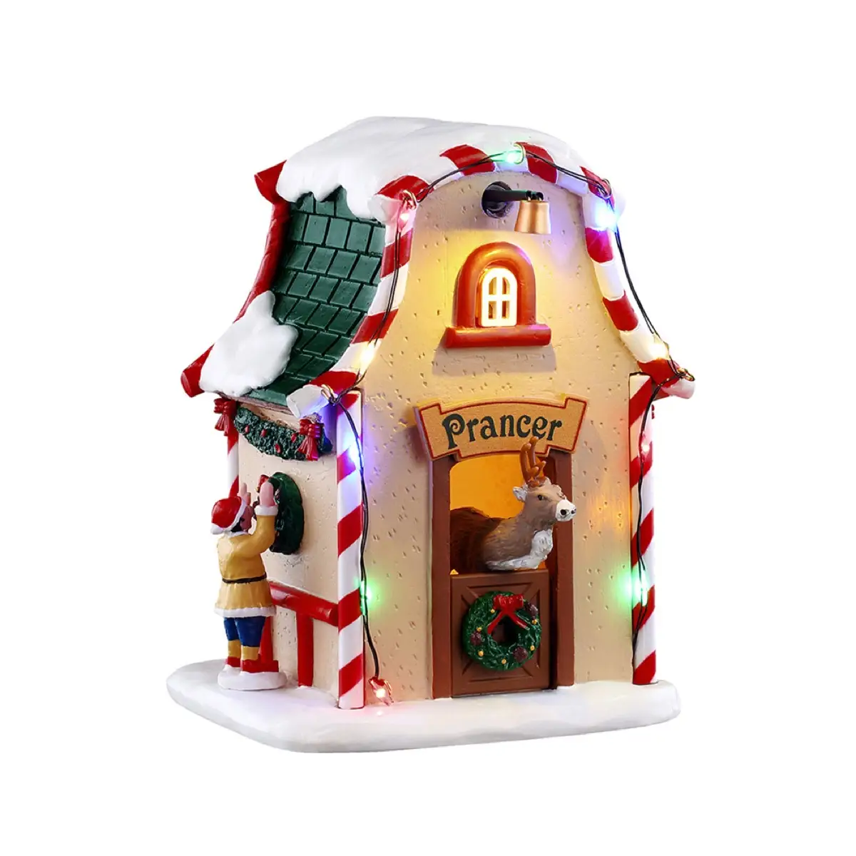 Lemax Prancer's Den Santas Wonderland Festive Decor (Multicolor)
