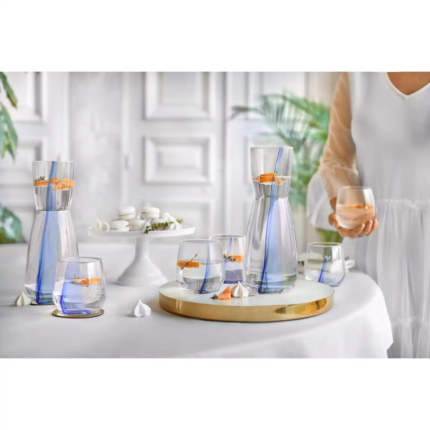 Royal Leerdam Azurine Glass Beverage Set (5 Pc., Clear)