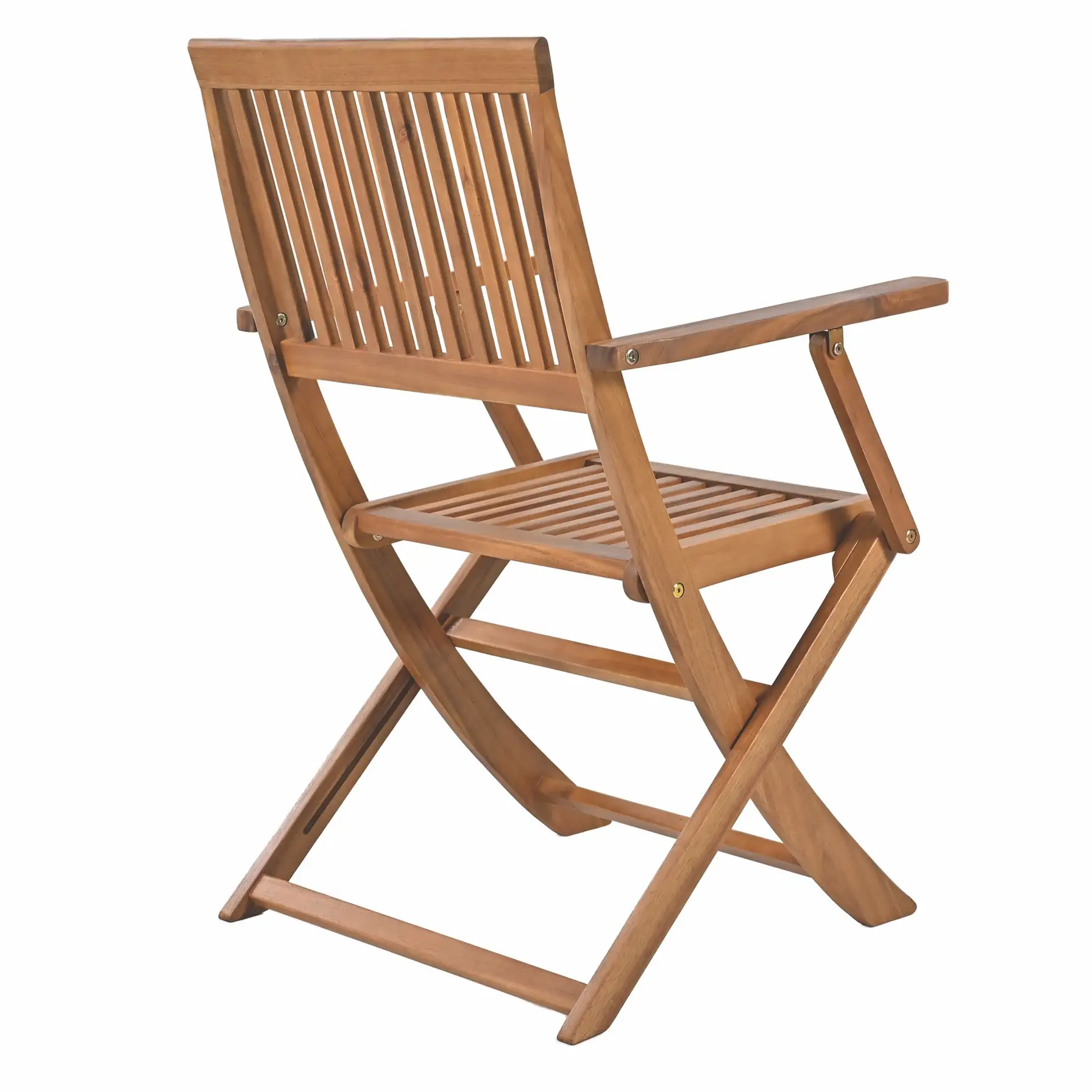 Roswell Acacia Wood Dining Armchair (2 Pc., 61.5 x 56 x 90 cm)