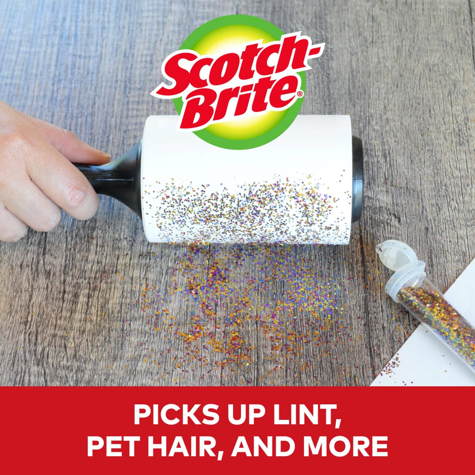 3M Scotch-Brite Pet Extra Sticky Hair Remover Roller (7.65 m)