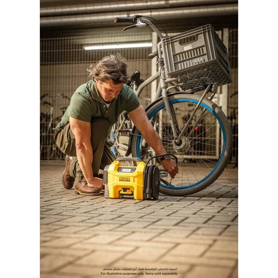 Stanley Cordless 3-in-1 Compressor (18 V)