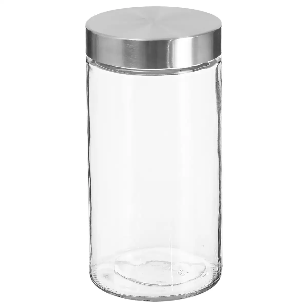 5Five Nixo Glass & Stainless Steel Jar (1.7 L)
