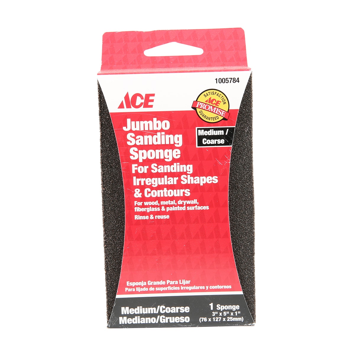 ACE Jumbo Sponge Coarse (76 x 127 x 25 mm)