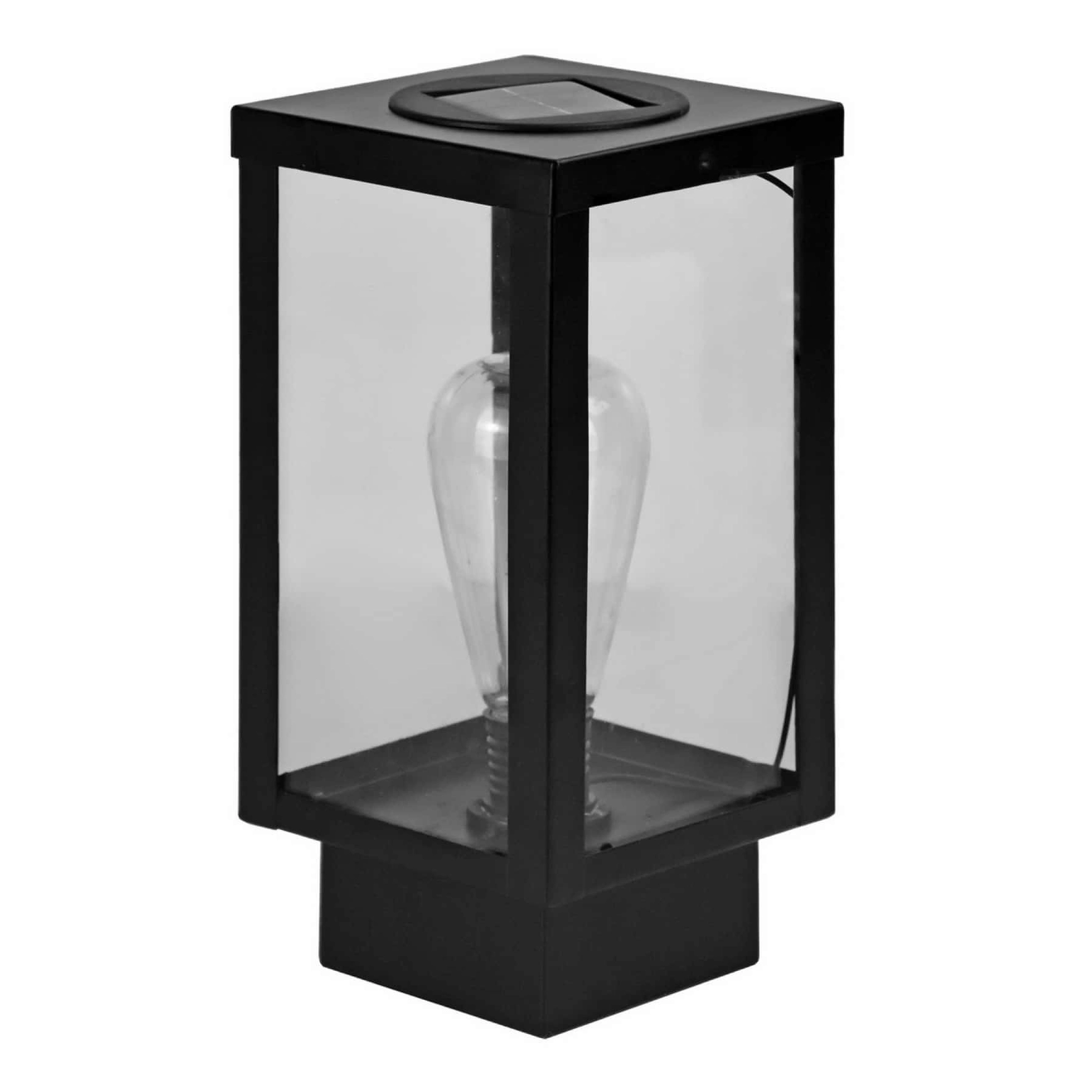 Upright Rechargeable Solar Lantern (12 x 12 x 25 cm)