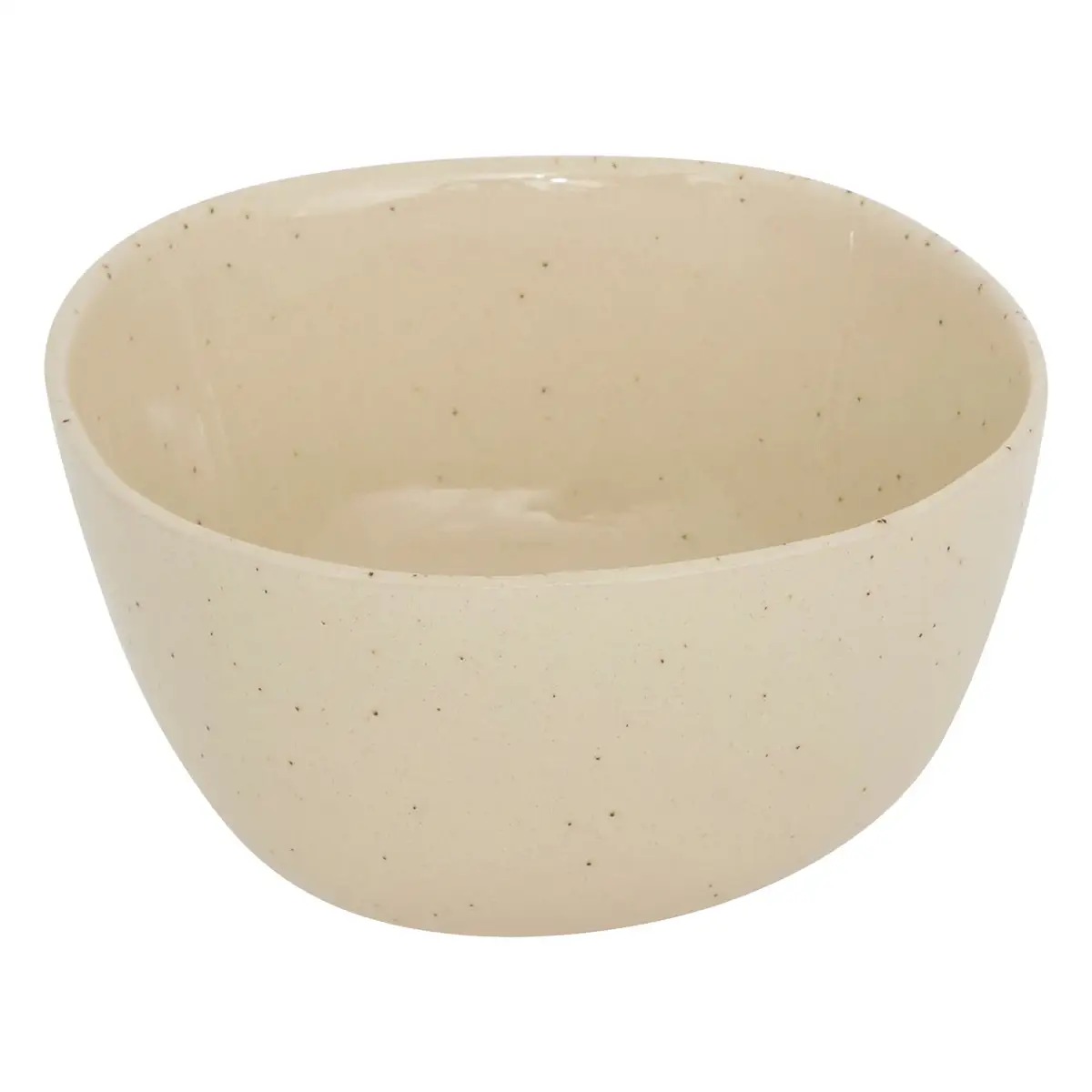 SG Wonja Earthenware Salad Bowl (11.4 cm, Cream)