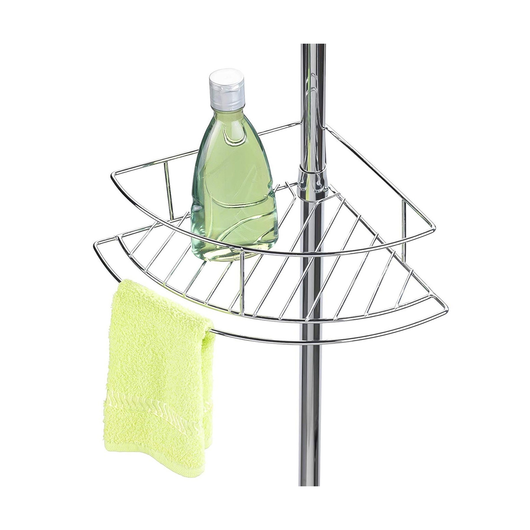Wenko Dolcedo Telescopic Corner Shelf (63 cm)